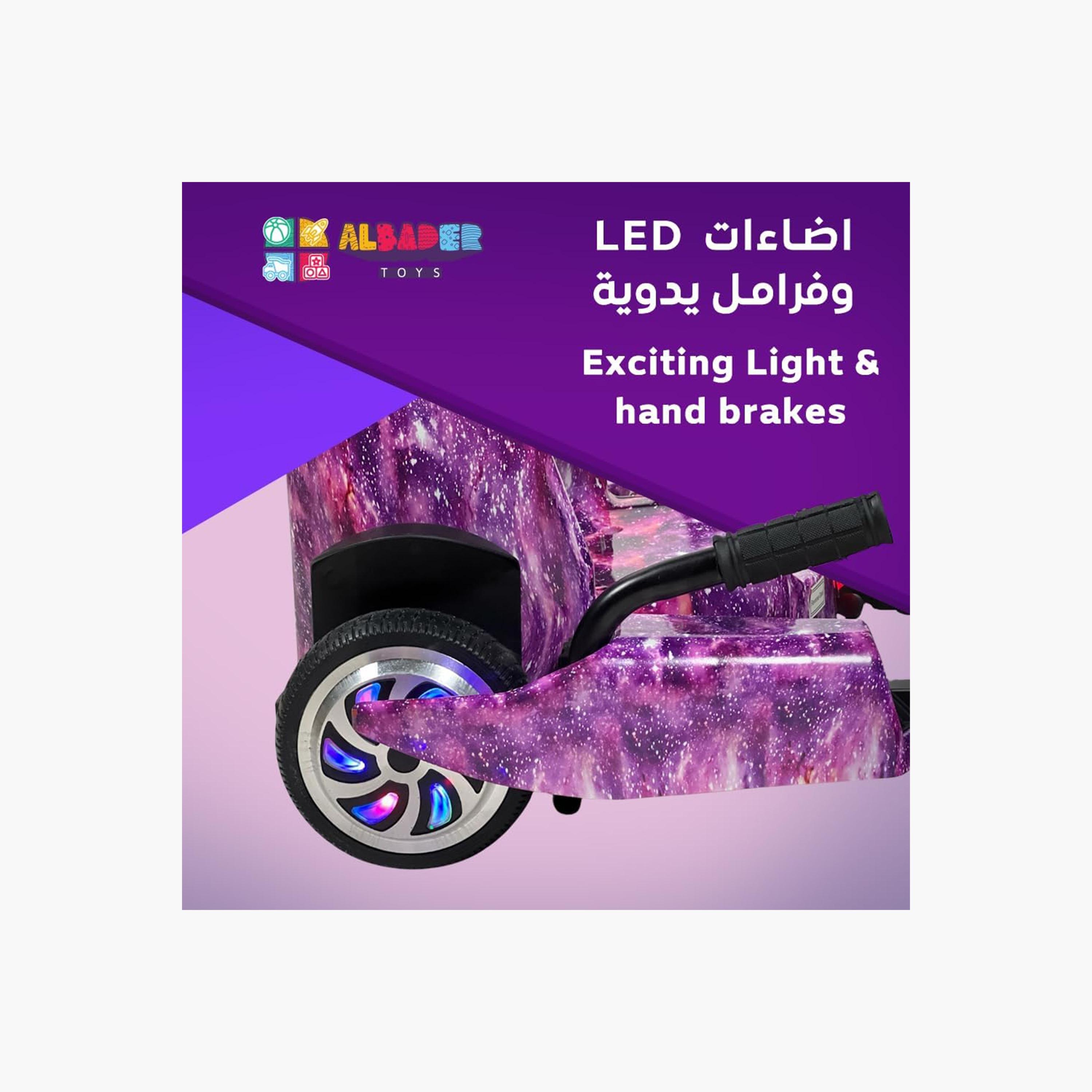 ALBADER Drift Car For Kids with LED Wheels, Bluetooth Music, 3 Speeds and Reverse | B0FB957PM91-toys-outdoor-scooters-image-6