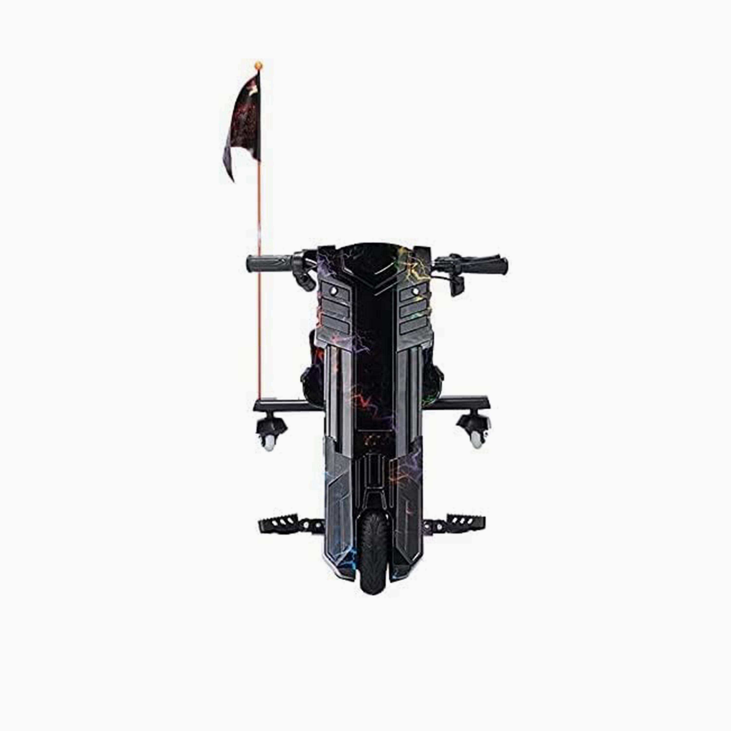 ALBADER Electric Drift Scooter For Kids With 3 Speeds, LED Lights, Bluetooth | B0F8RFNMG51-sports-gear-scooters-image-4