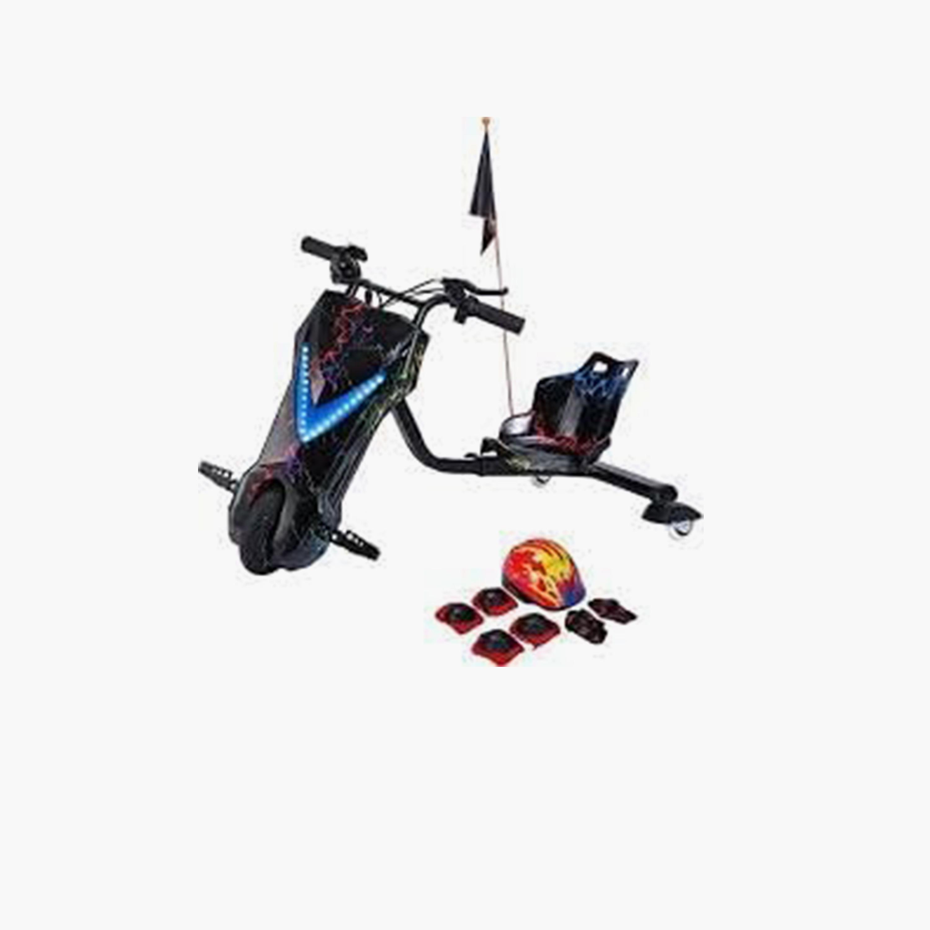 ALBADER Electric Drift Scooter For Kids with 36V Battery, Bluetooth, 3 Speeds | B0F8R8SML51-sports-gear-scooters-image-1