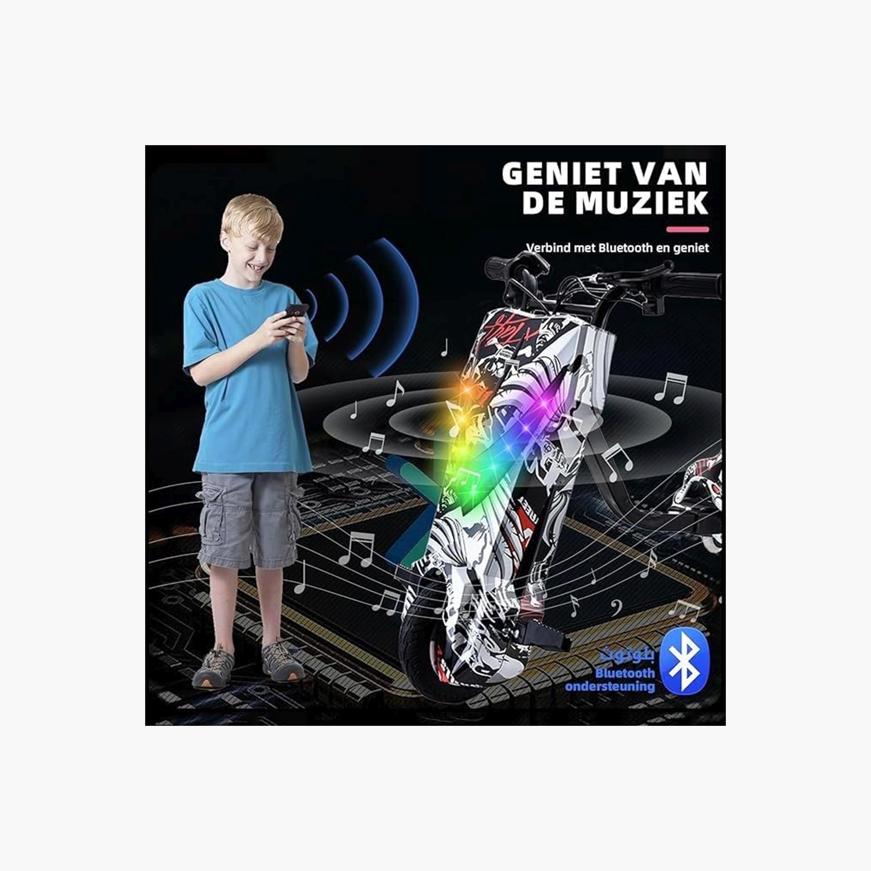ALBADER Electric Drift Scooter For Kids with 36V Battery, Bluetooth, 3 Speeds | B0F8R89TKB1-sports-gear-scooters-image-3