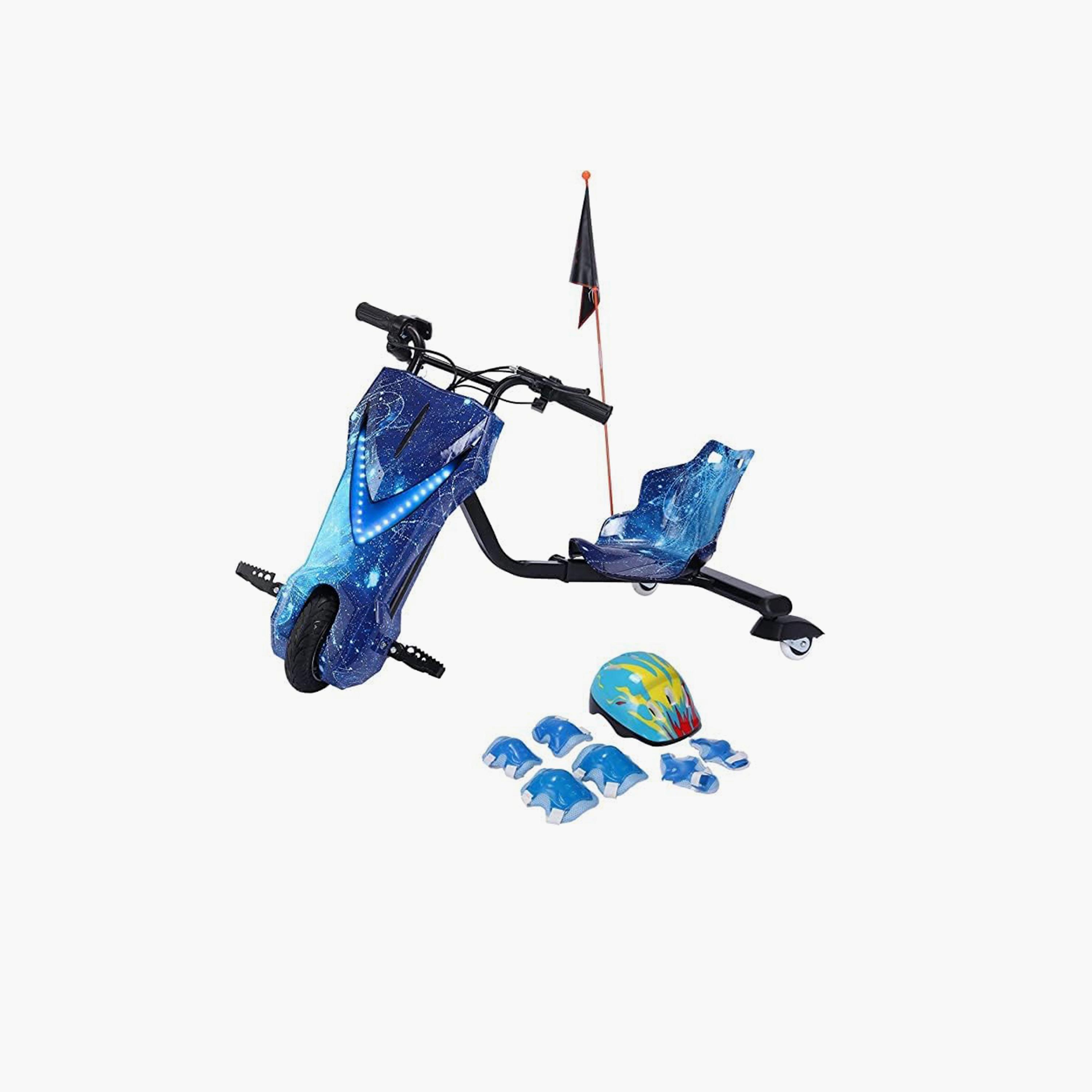 ALBADER Electric Drift Scooter For Kids with 36V Battery, Bluetooth, 3 Speeds | B0F8RD5RLV1-sports-gear-scooters-image-1