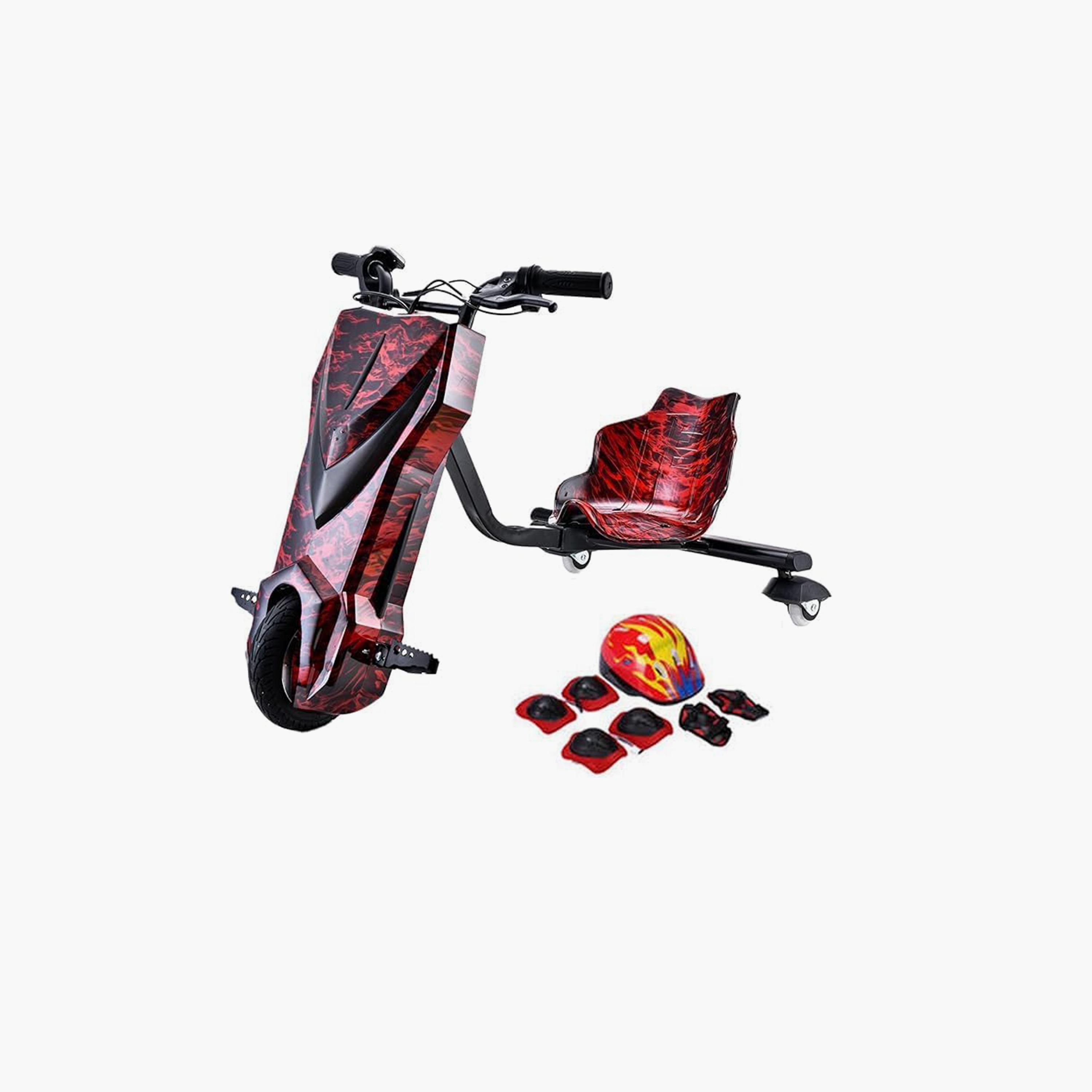ALBADER Electric Drift Scooter For Kids with 36V Battery, Bluetooth, 3 Speeds | B0F8RD6PJZ1-sports-gear-scooters-image-1