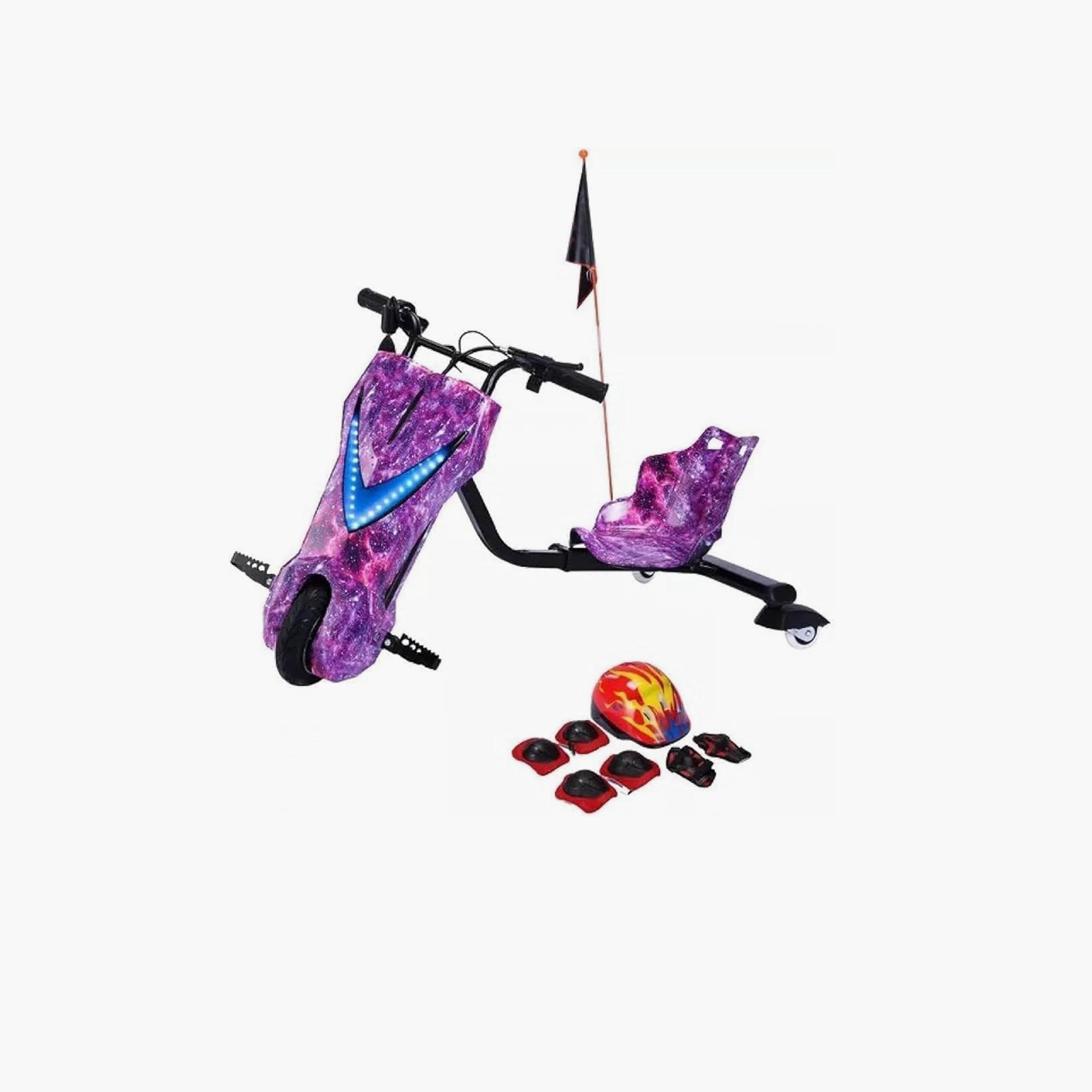 ALBADER Electric Drift Scooter For Kids with 36V Battery, Bluetooth, 3 Speeds | B0F8R7KY9Y1-sports-gear-scooters-image-1