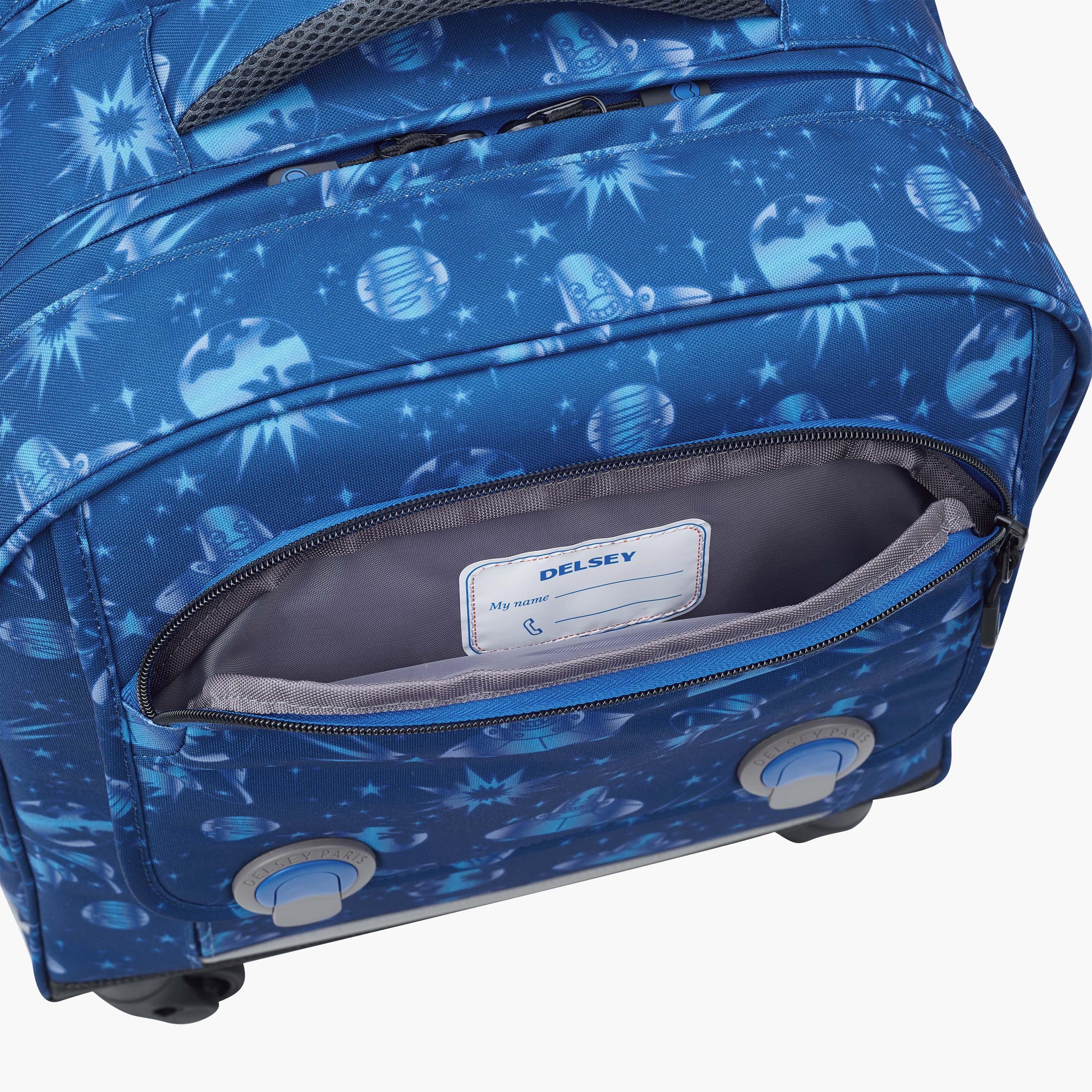 Delsey Paris 19.6 Inches Trolley Bag with Adjustable Shoulder Straps, Polyester | 33864530222-school-bagsandbackpacks-trolleybags-image-10