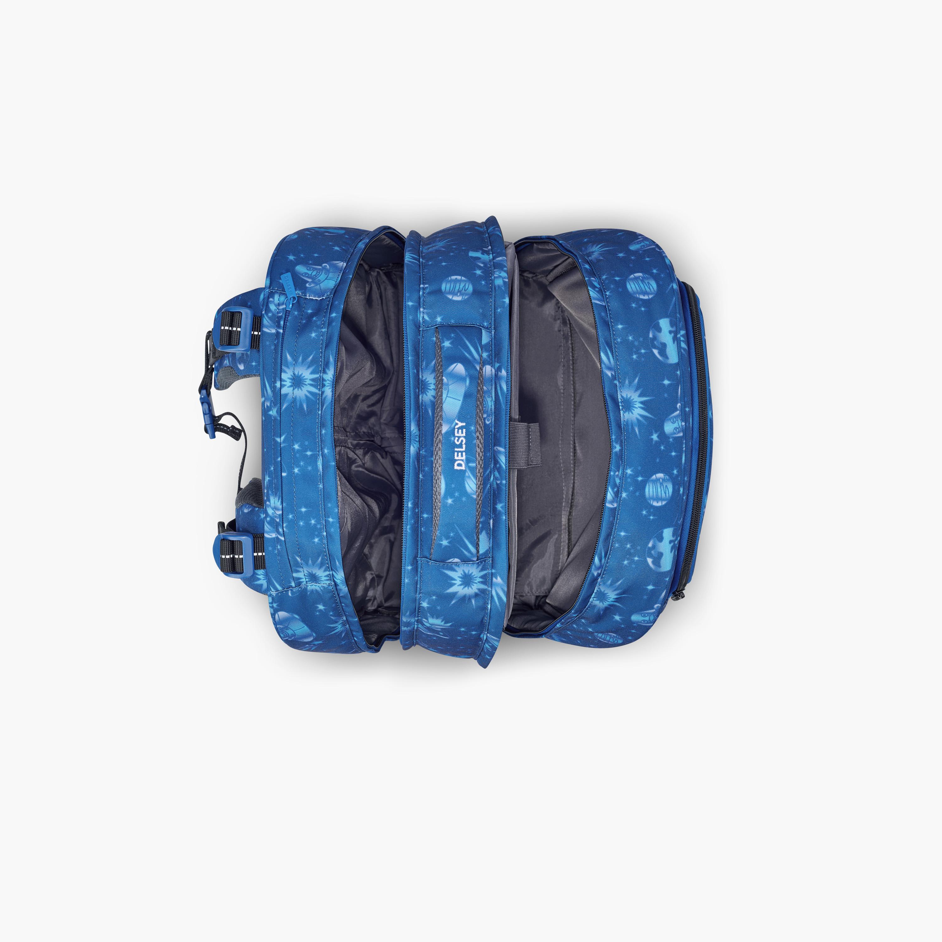 Delsey Paris 19.6 Inches Trolley Bag with Adjustable Shoulder Straps, Polyester | 33864530222-school-bagsandbackpacks-trolleybags-image-6