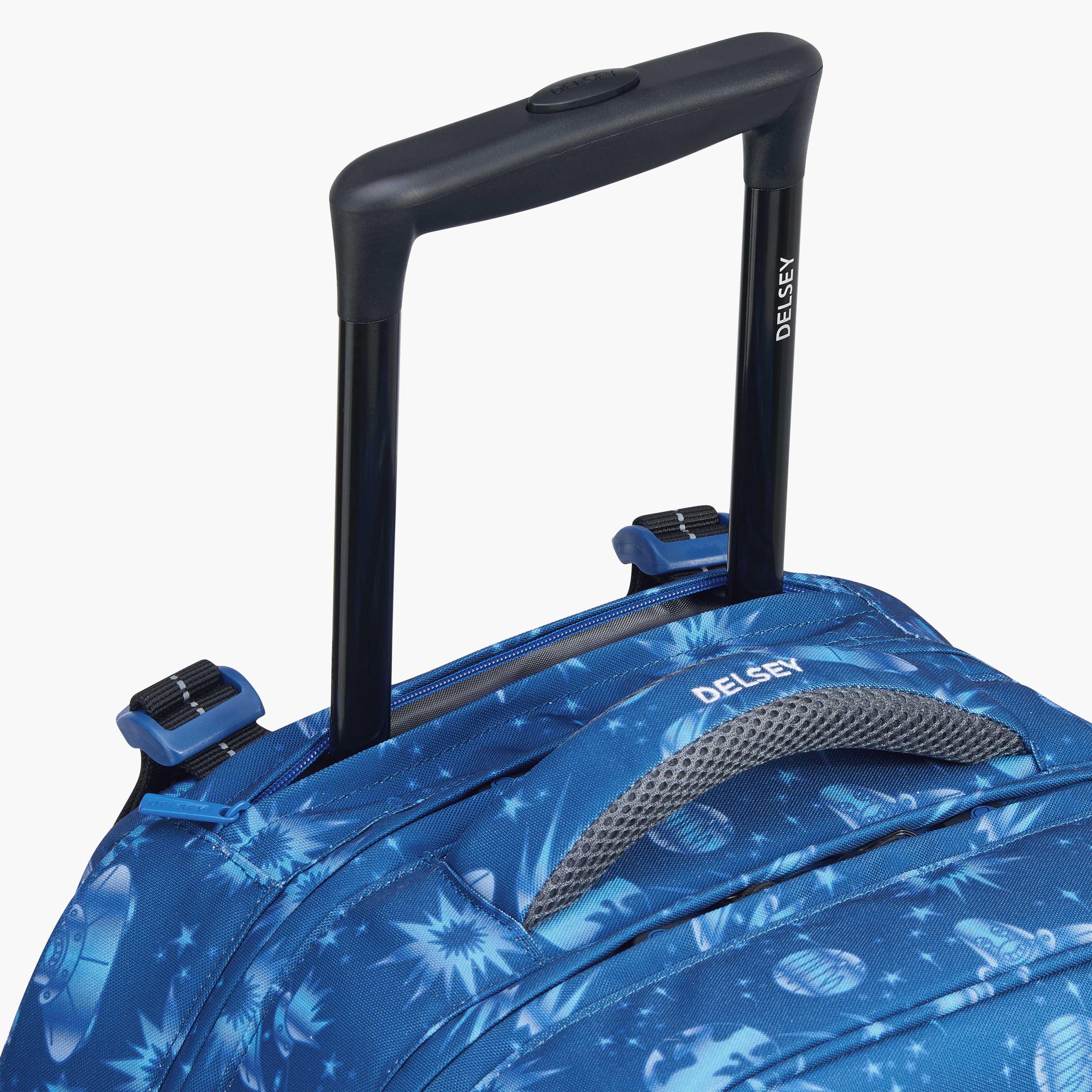 Delsey Paris 19.6 Inches Trolley Bag with Adjustable Shoulder Straps, Polyester | 33864530222-school-bagsandbackpacks-trolleybags-image-8