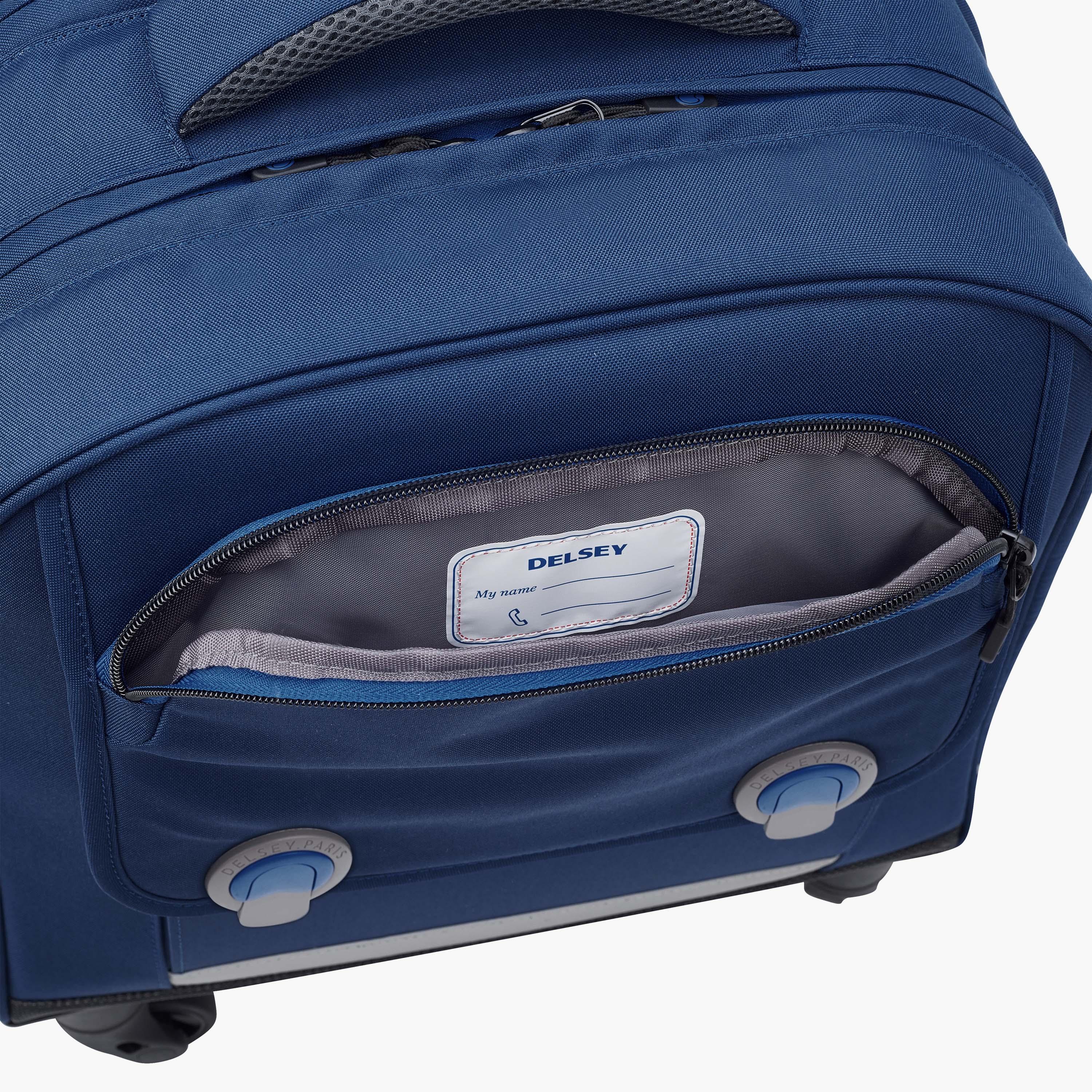 Delsey Paris 19.6 Inches Trolley Bag with Adjustable Shoulder Straps, Polyester | 33864532222-school-bagsandbackpacks-trolleybags-image-11