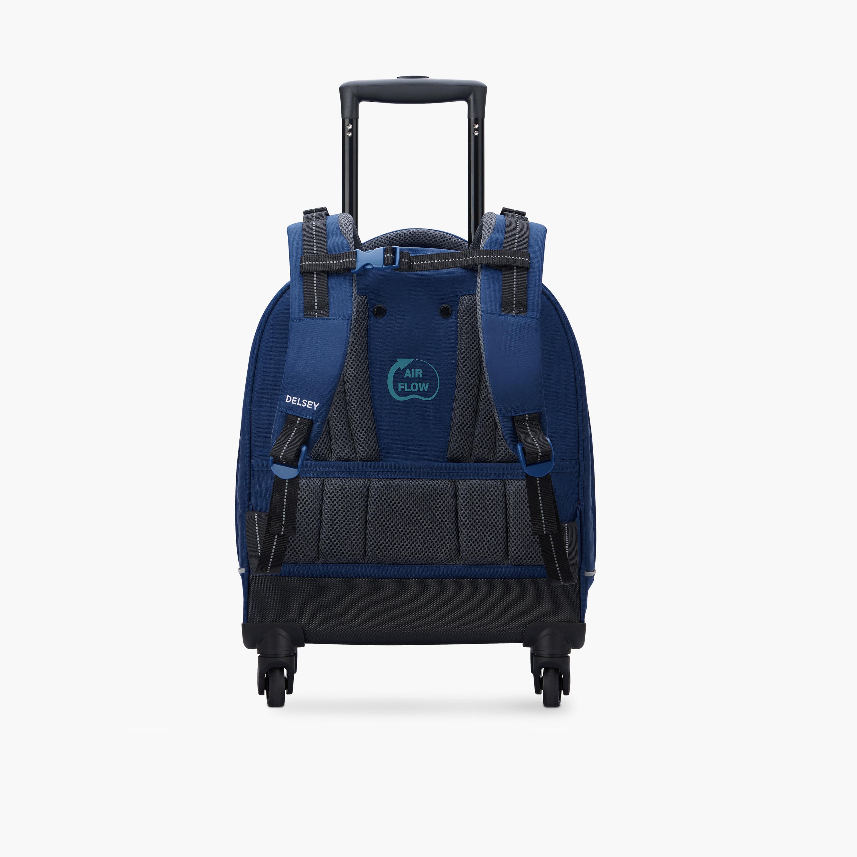 Delsey Paris 19.6 Inches Trolley Bag with Adjustable Shoulder Straps, Polyester | 33864532222-school-bagsandbackpacks-trolleybags-image-4