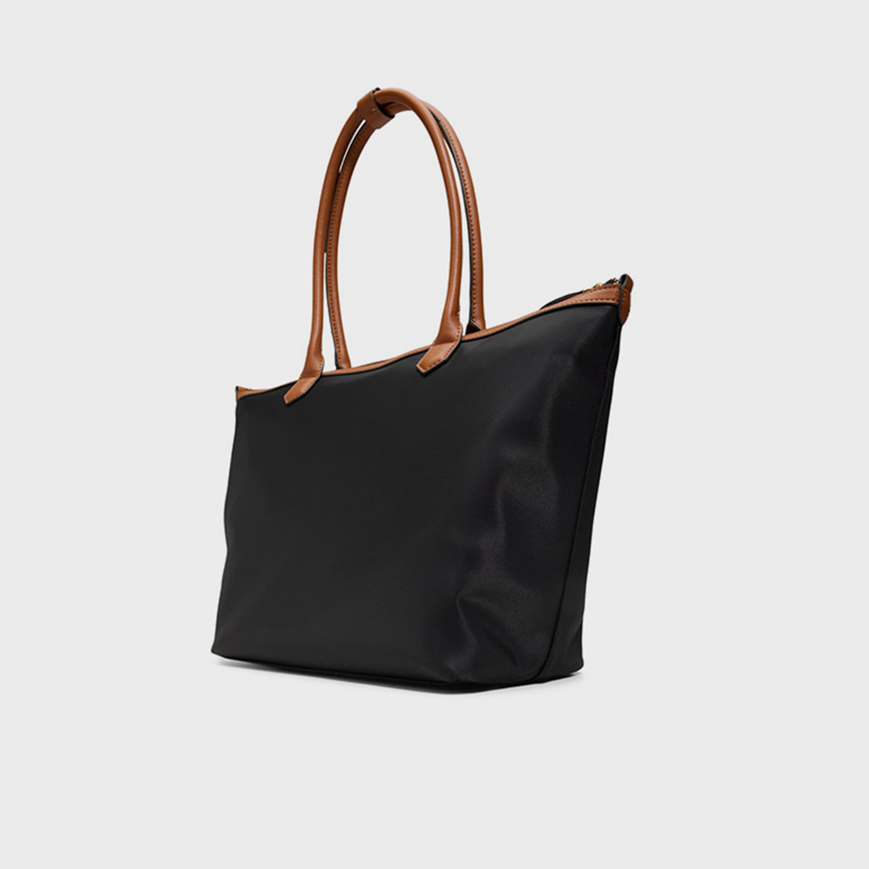 كول ات سبرينغ- شنطة توت سادة إغلاق بسحاب مقبض مزدوج | 28 × 26 × 20 سم-women-bagsandwallets-handbags-image-2