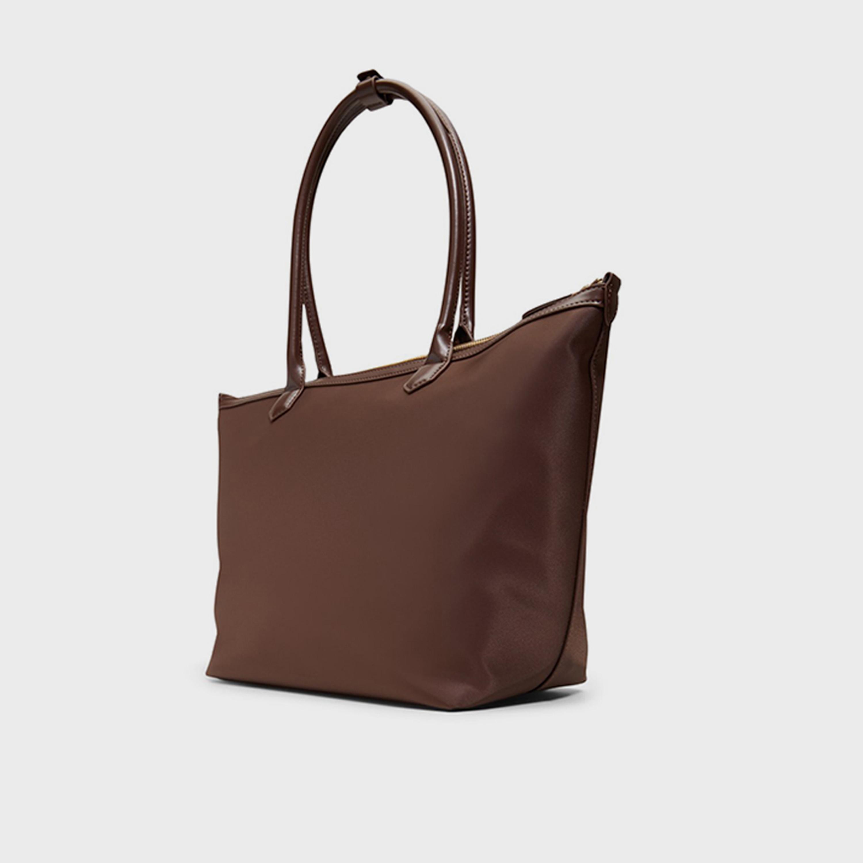 كول ات سبرينغ- شنطة توت سادة إغلاق بسحاب مقبض مزدوج | 28 × 26 × 20 سم-women-bagsandwallets-handbags-image-8