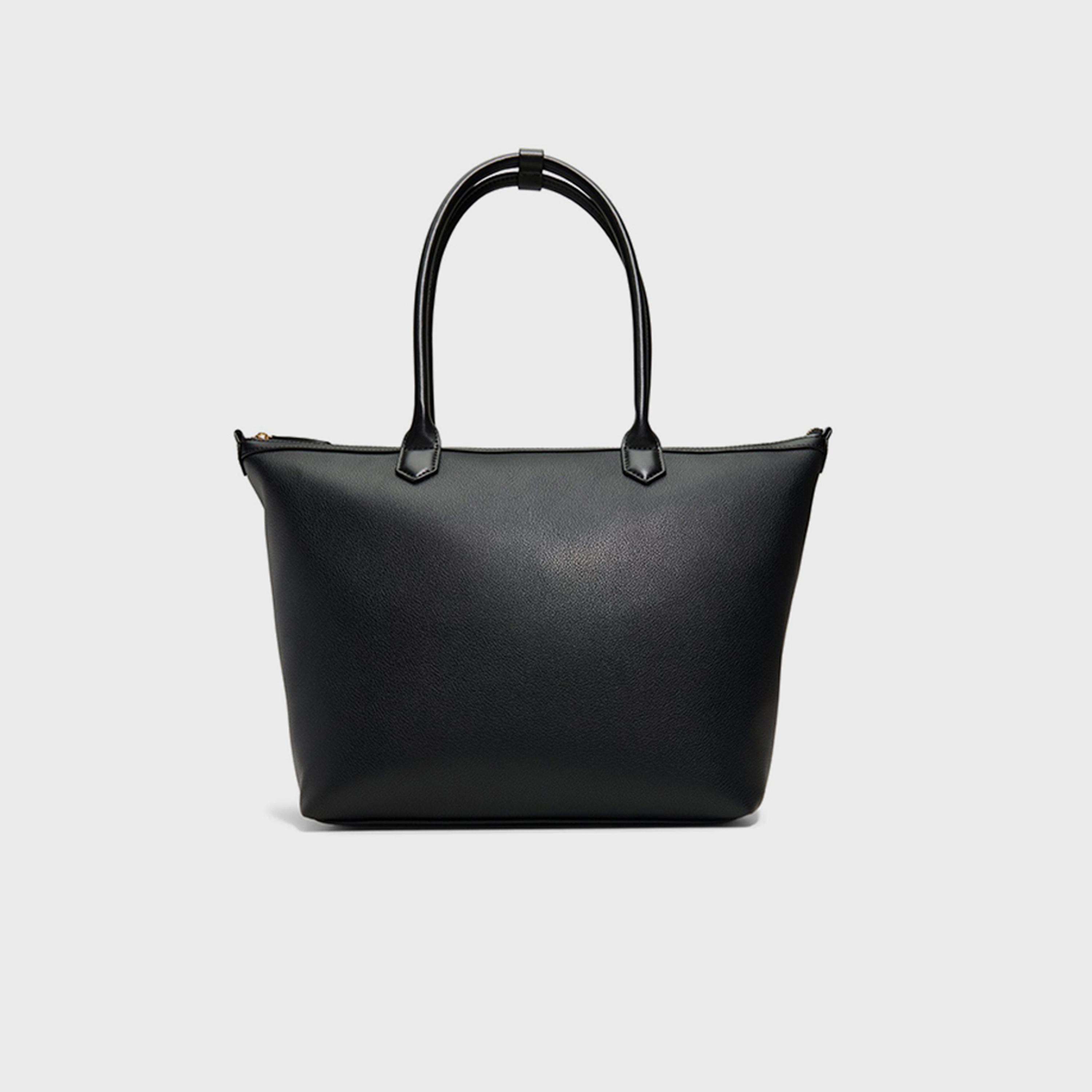 كول ات سبرينغ- شنطة توت سادة إغلاق بسحاب مقبض مزدوج | 28 × 26 × 20 سم-women-bagsandwallets-handbags-image-13