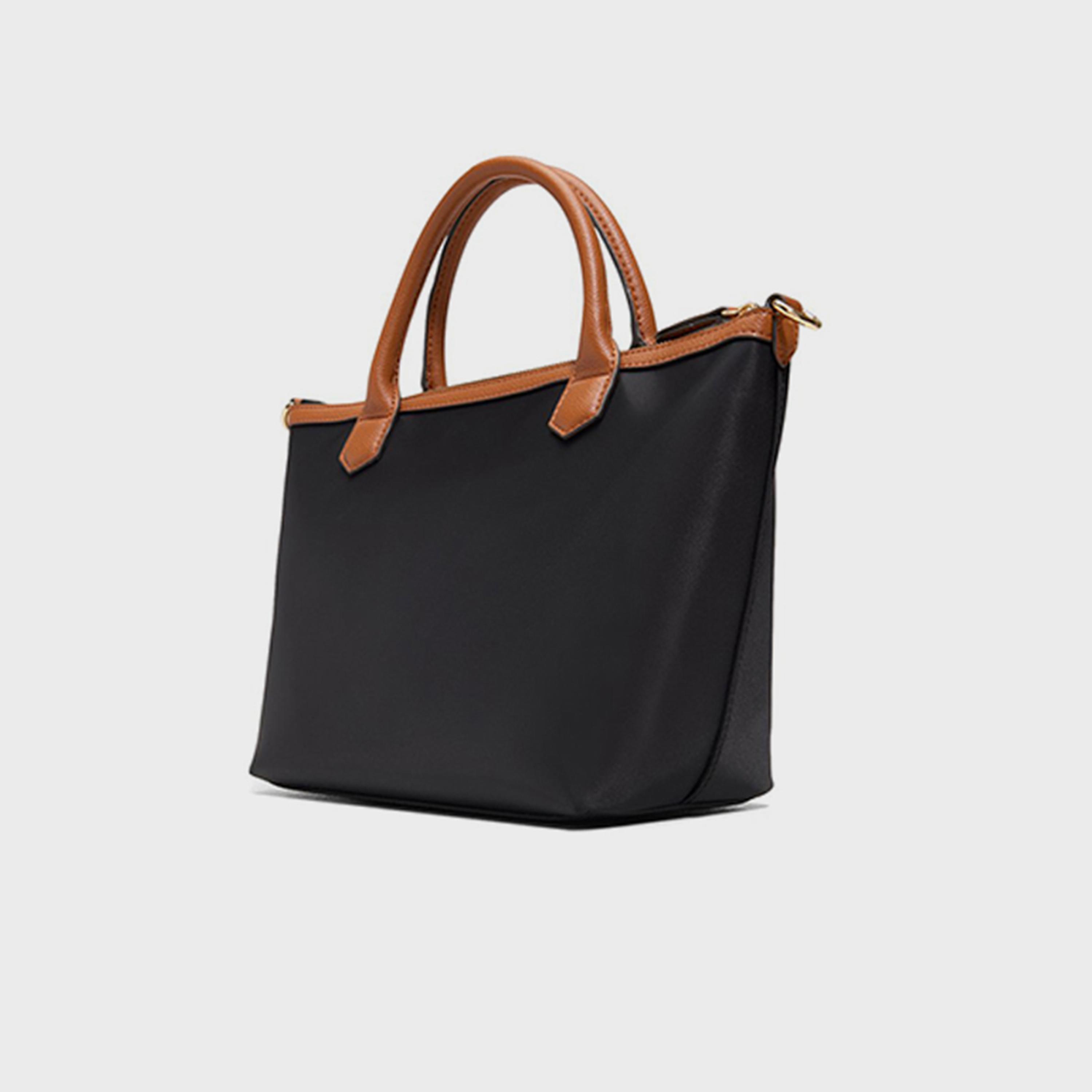 كول ات سبرينغ- شنطة كتف سادة إغلاق بسحاب مقبض مزدوج | 39 × 22 × 14 سم-women-bagsandwallets-handbags-image-2