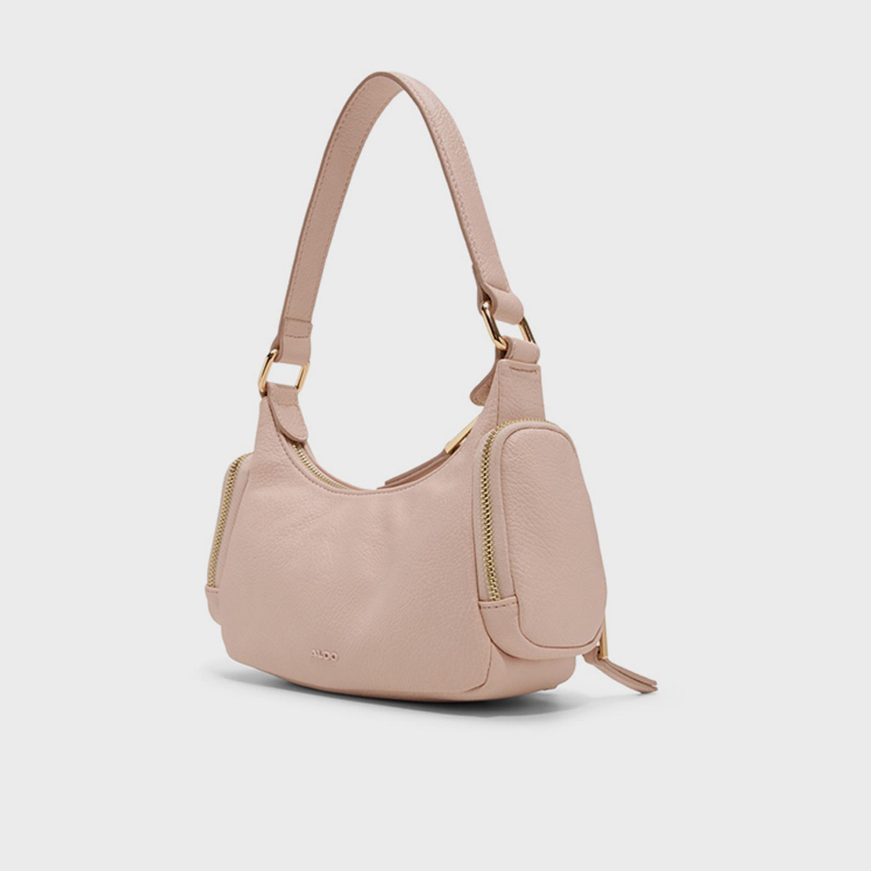 Aldo Ppiper Textured Shoulder Bag with Zipper Closure-women-bagsandwallets-handbags-image-2