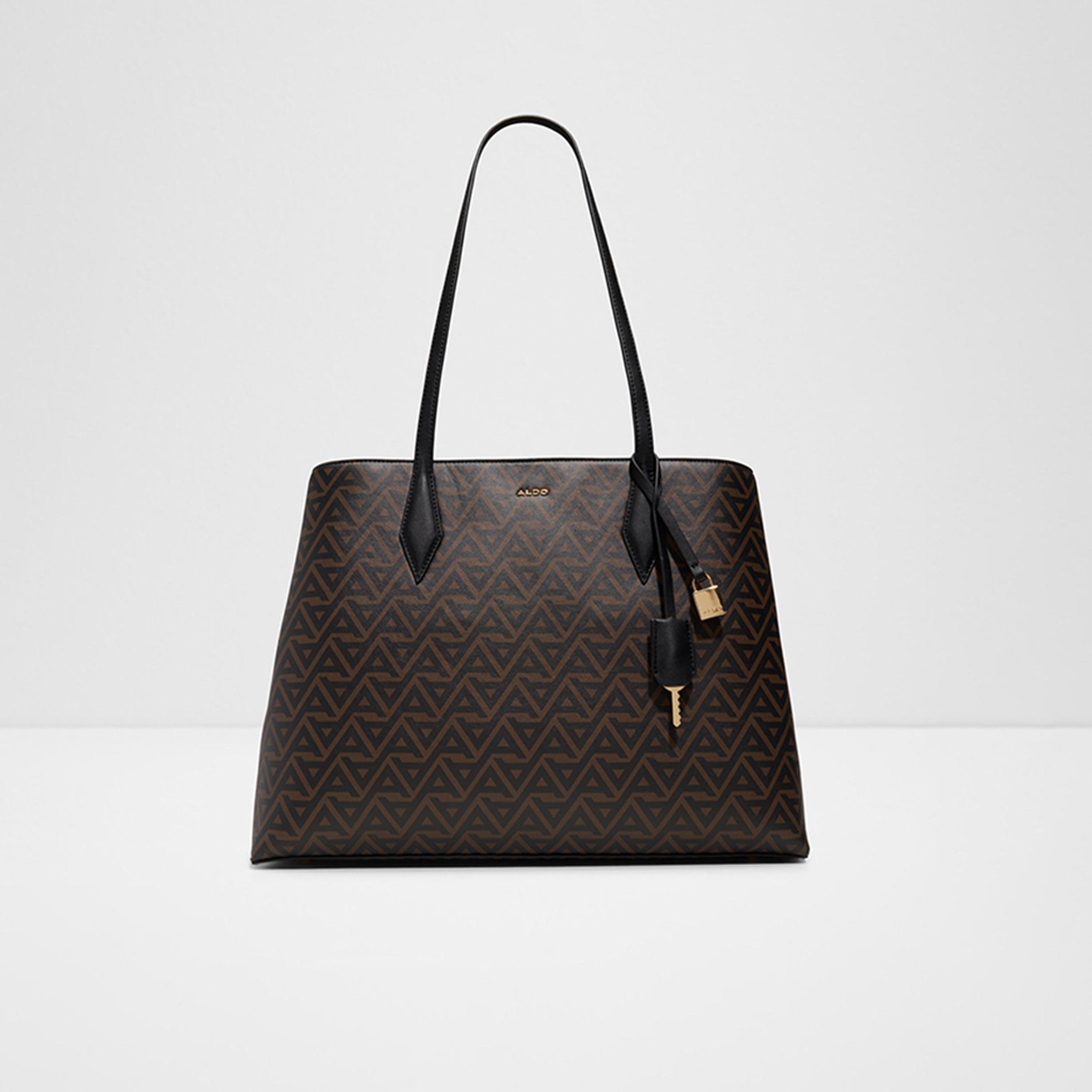 ألدو- شنطة كتف أحرف مونوغرام إغلاق مغناطيسي مقبض مزدوج | 43 × 42 × 14 سم-women-bagsandwallets-handbags-image-1