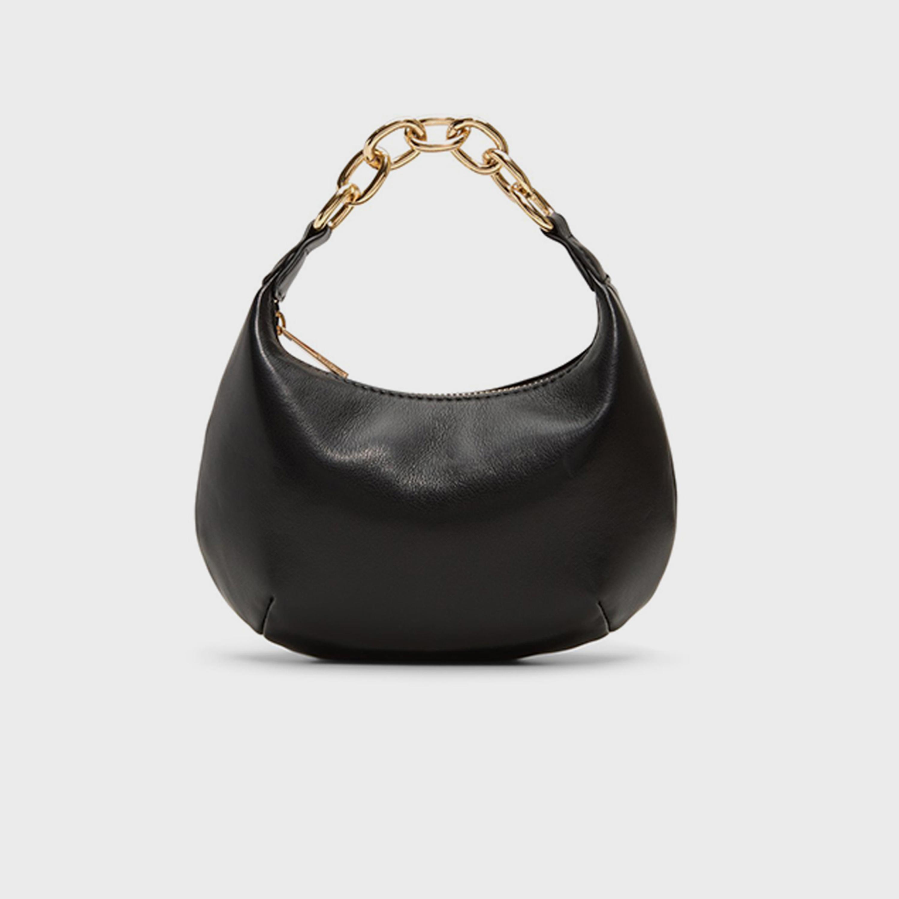 Call it Spring Ariizona Textured Top Handle Hobo Bag with Zipper Closure and Chain Strap | 23 x 20 x 8 cm-women-bagsandwallets-handbags-image-1