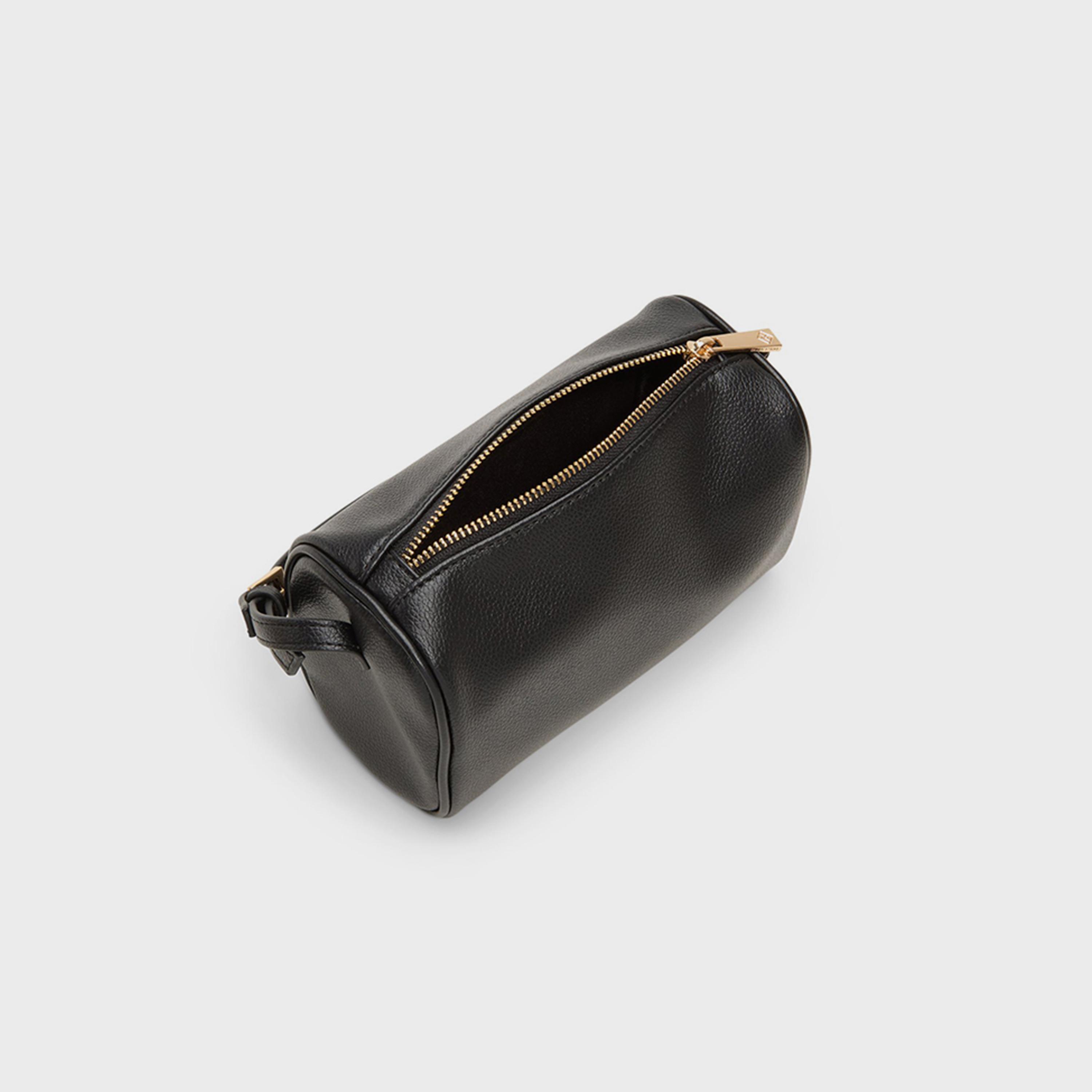 كول ات سبرينغ- شنطة كتف منقوشة إغلاق بسحاب وحزام قابل للتعديل | 37 × 23 × 9 سم-women-bagsandwallets-handbags-image-6