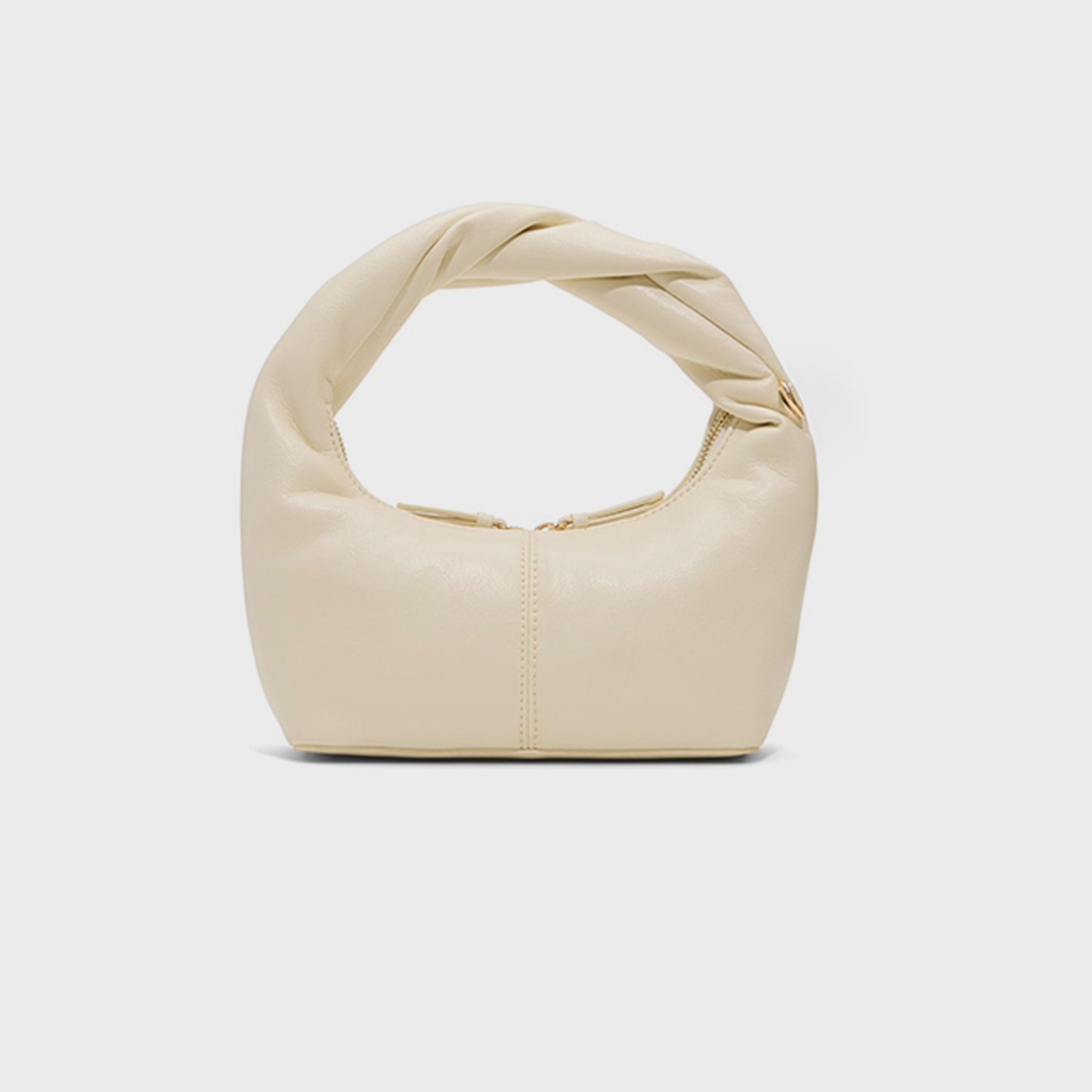 كول ات سبرينغ- شنطة هوبو سادة إغلاق بسحاب مقبض علوي | 22 × 20 × 8 سم-women-bagsandwallets-handbags-image-1