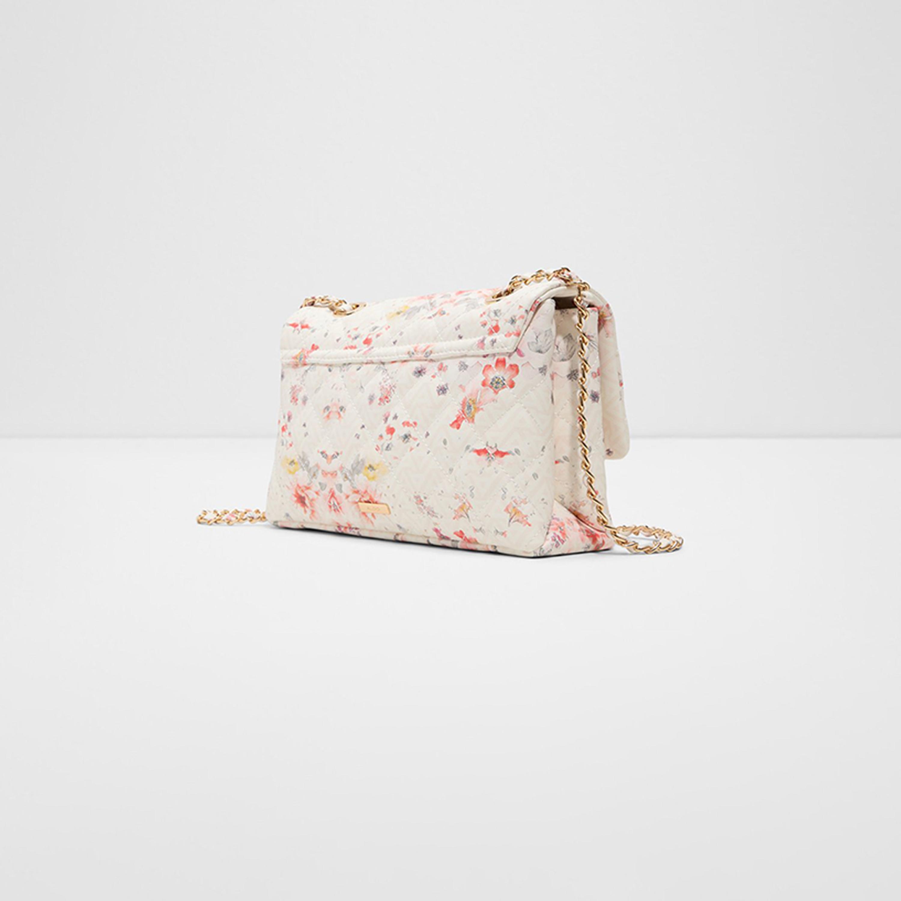 ألدو- شنطة كروس منقوشة غطاء قلاب وحزام سلسلة | 30 × 24 × 10 سم-women-bagsandwallets-handbags-image-2