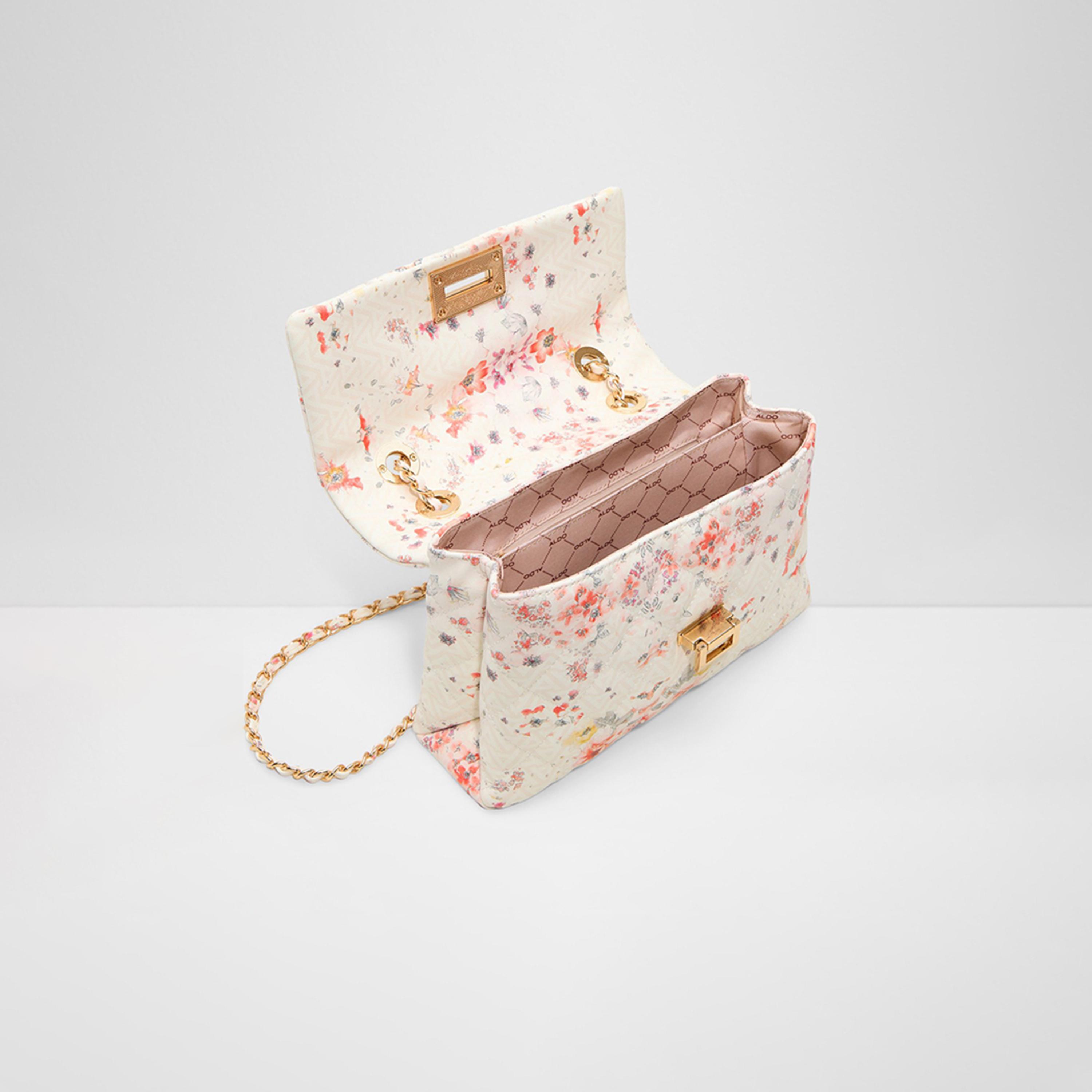 ألدو- شنطة كروس منقوشة غطاء قلاب وحزام سلسلة | 30 × 24 × 10 سم-women-bagsandwallets-handbags-image-3