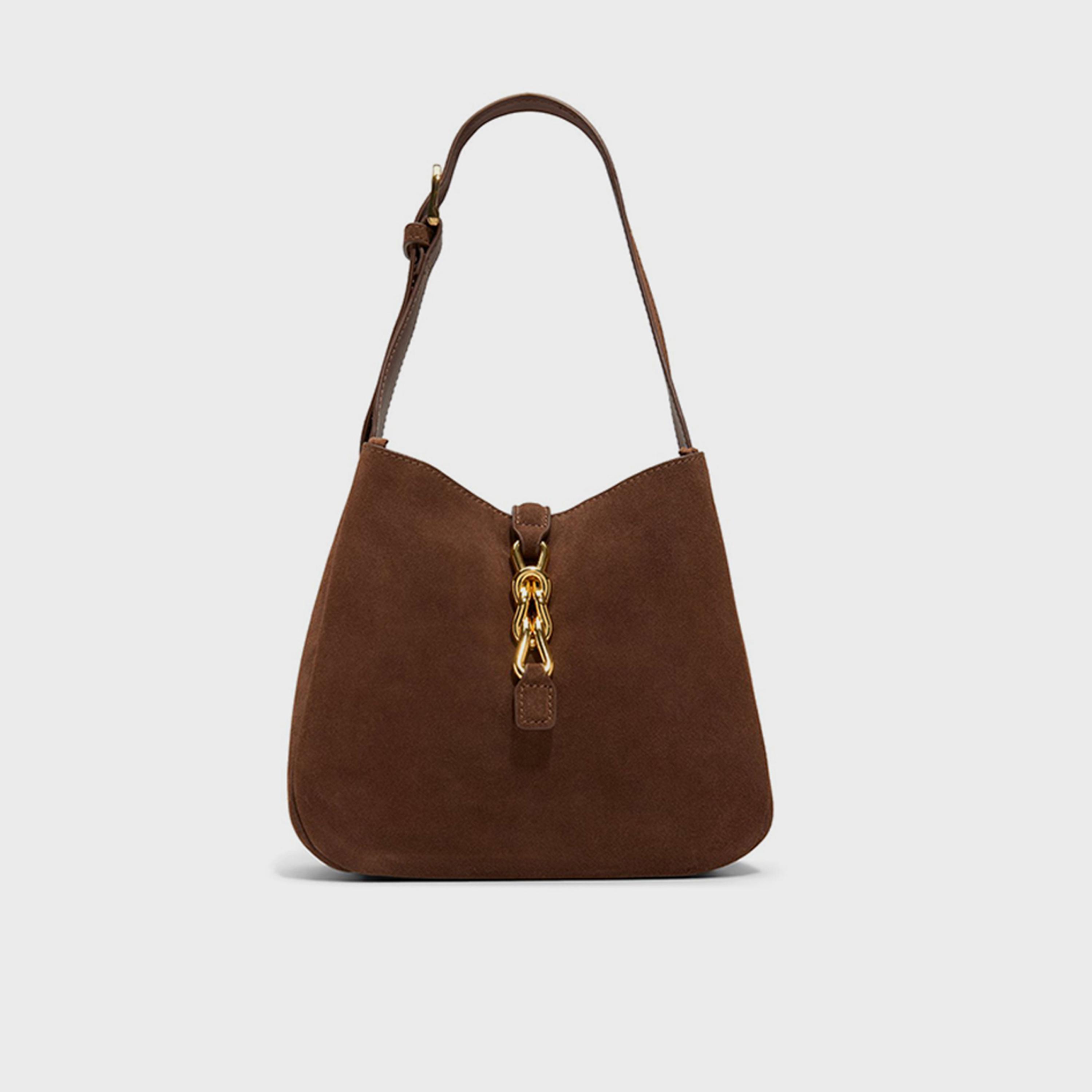ألدو- شنطة كتف سادة إغلاق مغناطيسي مقبض علوي وحزام قابل للتعديل | 45 × 25 × 9 سم-women-bagsandwallets-handbags-image-1