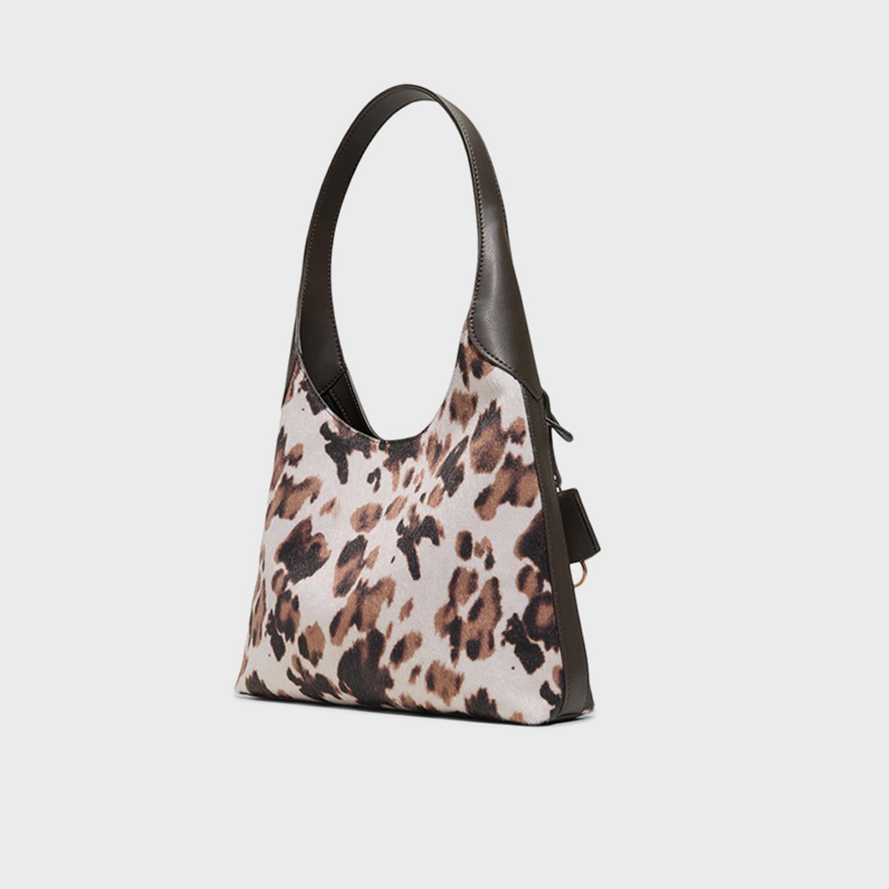 كول ات سبرينغ- شنطة كتف طبعة حيوانات إغلاق مغناطيسي مقبض علوي | 46 × 30 × 8 سم-women-bagsandwallets-handbags-image-2