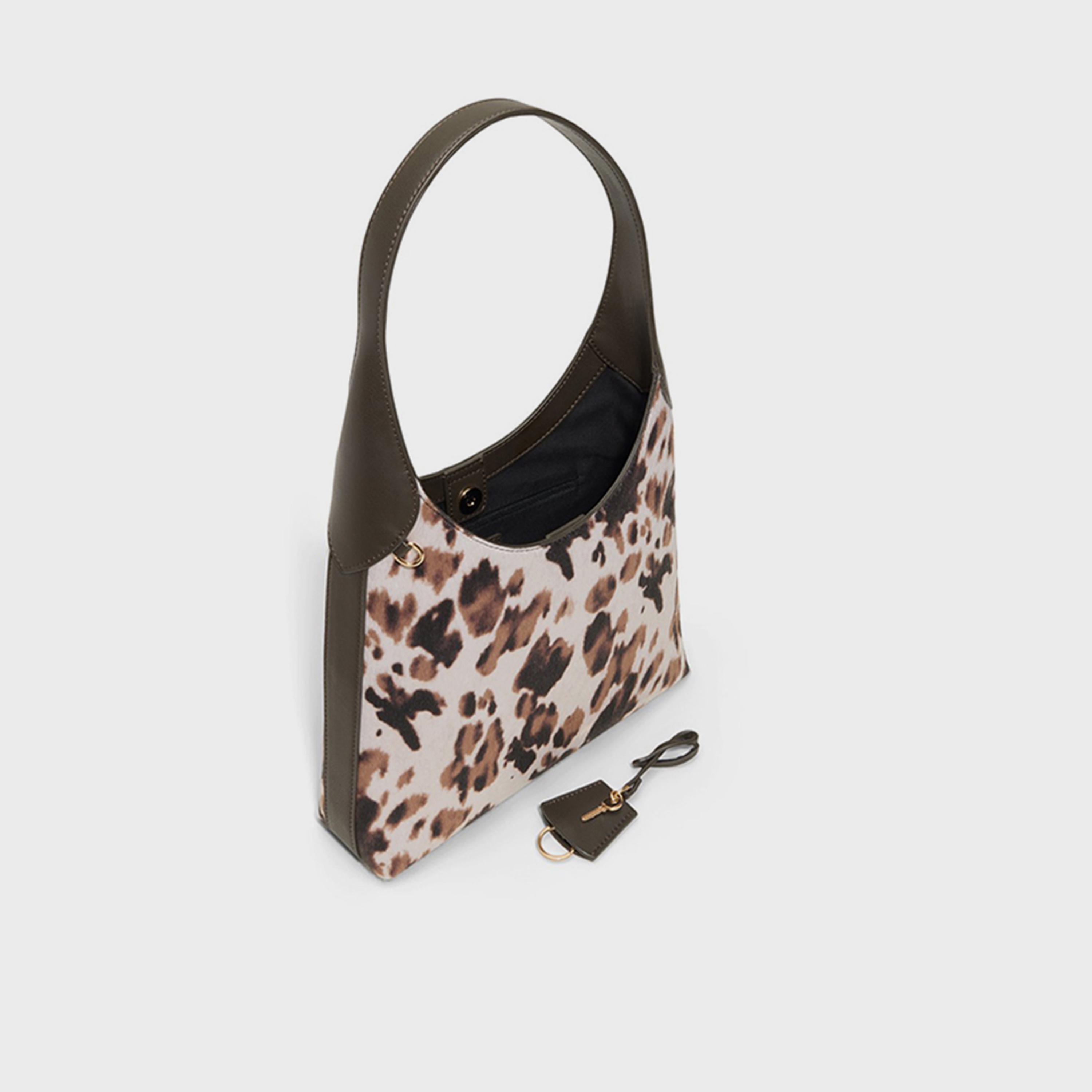 كول ات سبرينغ- شنطة كتف طبعة حيوانات إغلاق مغناطيسي مقبض علوي | 46 × 30 × 8 سم-women-bagsandwallets-handbags-image-3