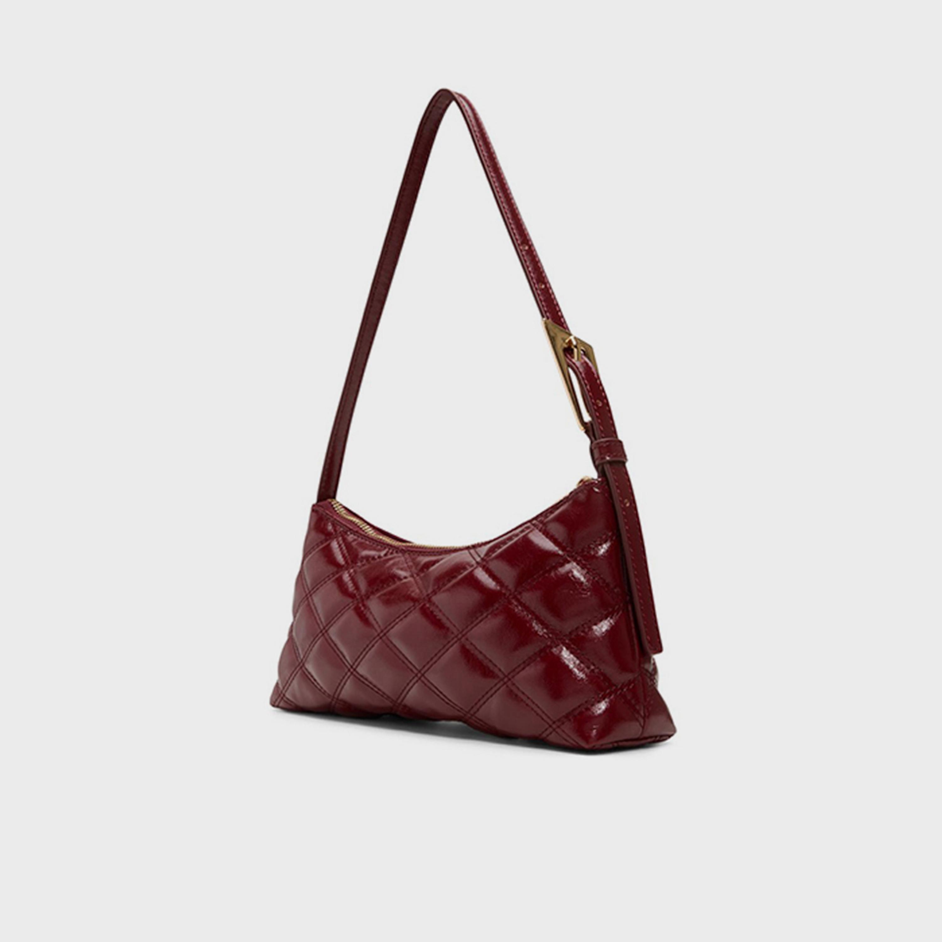 كول ات سبرينغ- شنطة كتف مبطنة إغلاق بسحاب وحزام قابل للتعديل | 27 × 14 × 6 سم-women-bagsandwallets-handbags-image-2
