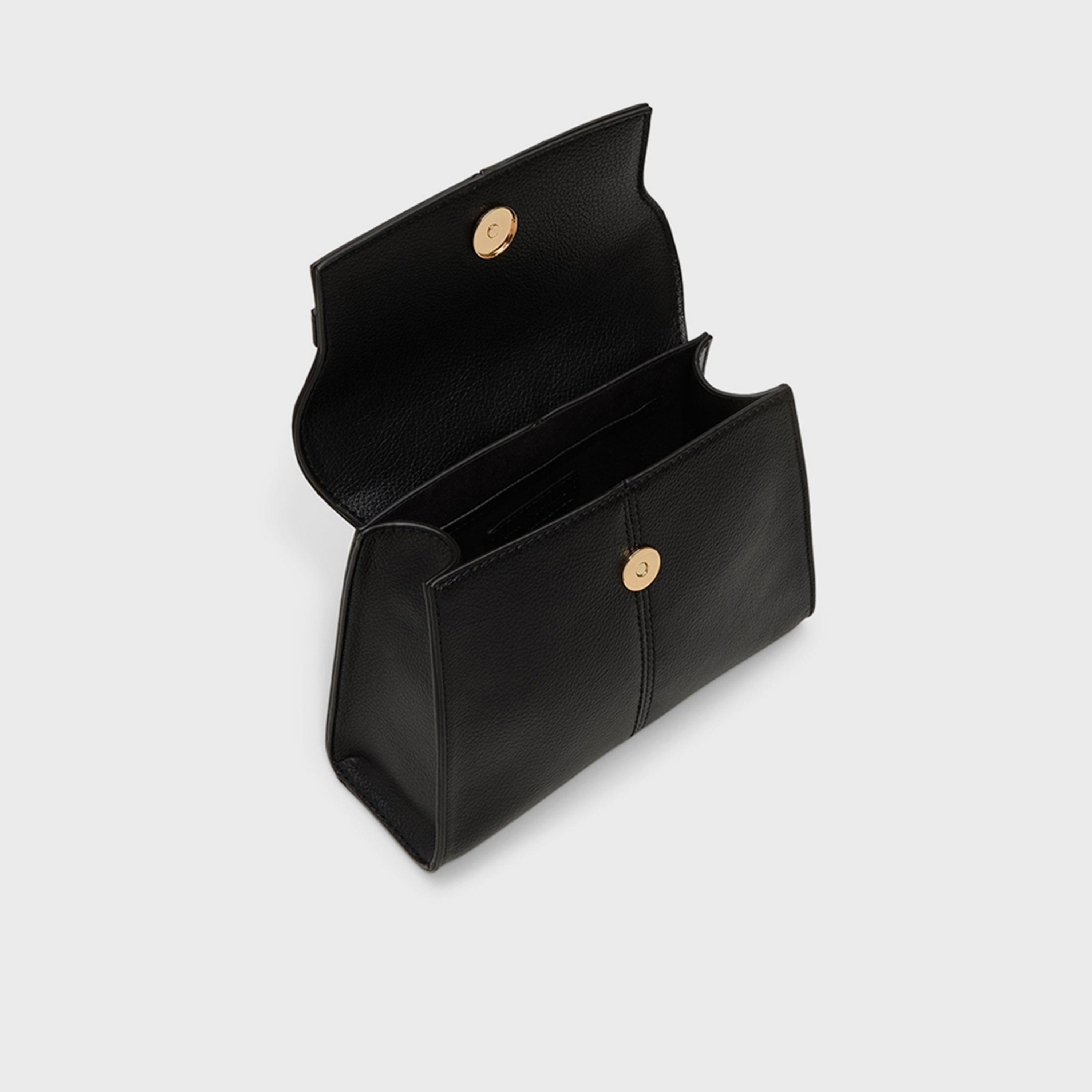 كول ات سبرينغ- شنطة يد منقوشة غطاء قلاب مقبض علوي | 22 × 20 × 8 سم-women-bagsandwallets-handbags-image-3