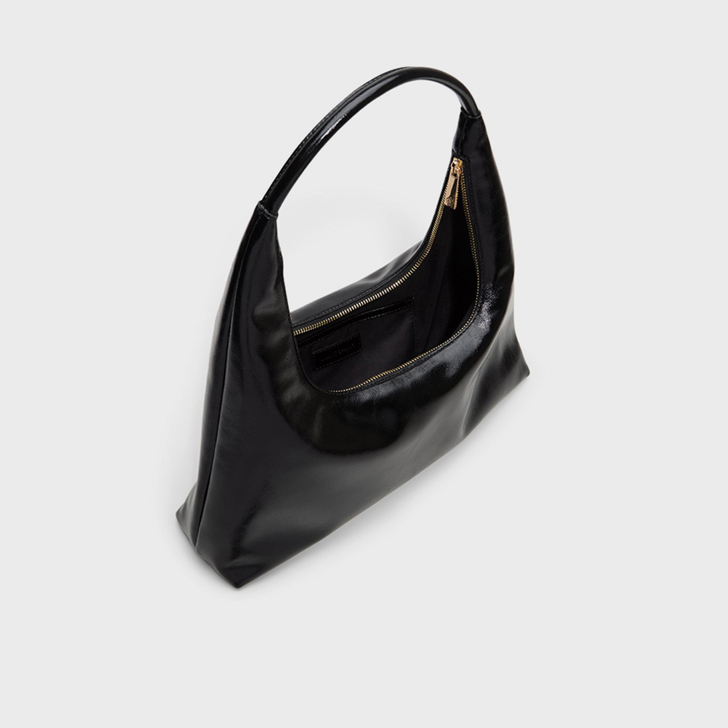 كول ات سبرينغ- شنطة هوبو منقوشة إغلاق بسحاب مقبض علوي | 38 × 37 × 9 سم-women-bagsandwallets-handbags-image-3