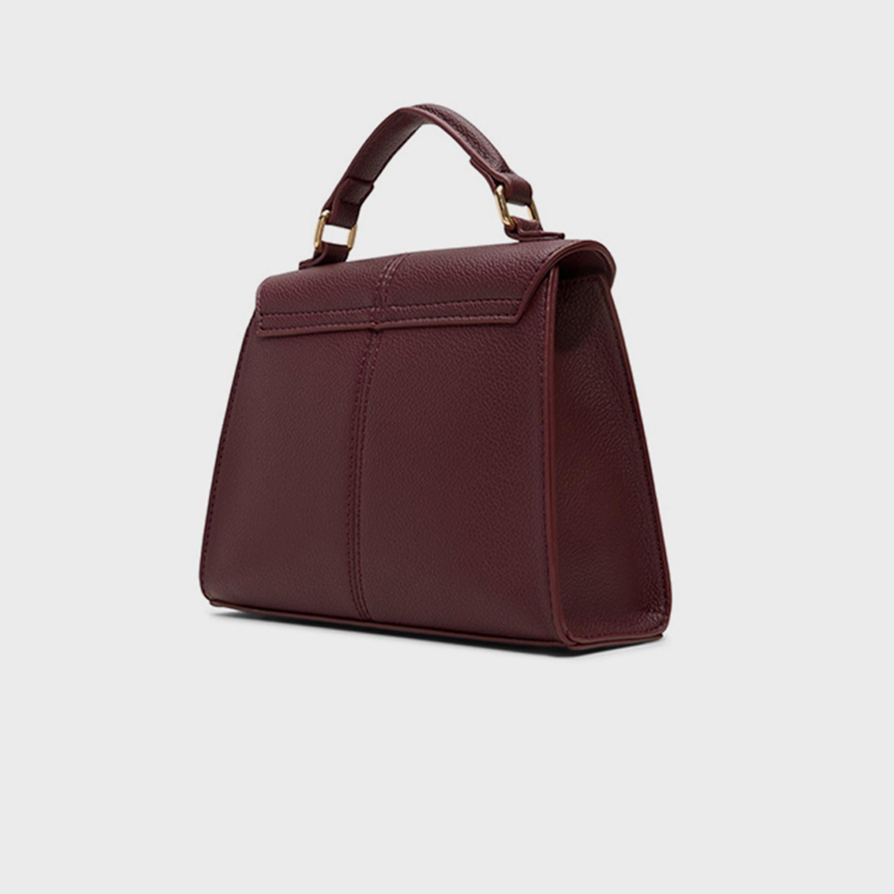 كول ات سبرينغ- شنطة يد منقوشة غطاء قلاب مقبض علوي | 22 × 20 × 8 سم-women-bagsandwallets-handbags-image-5