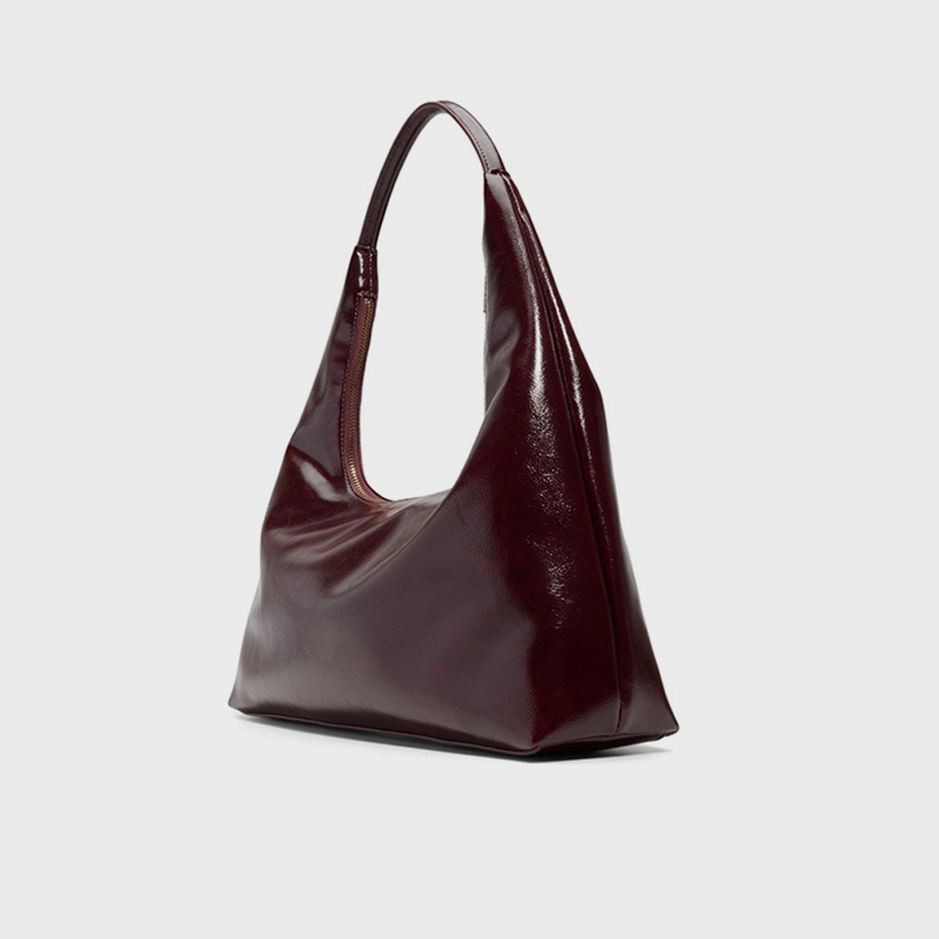 كول ات سبرينغ- شنطة هوبو منقوشة إغلاق بسحاب مقبض علوي | 38 × 37 × 9 سم-women-bagsandwallets-handbags-image-5
