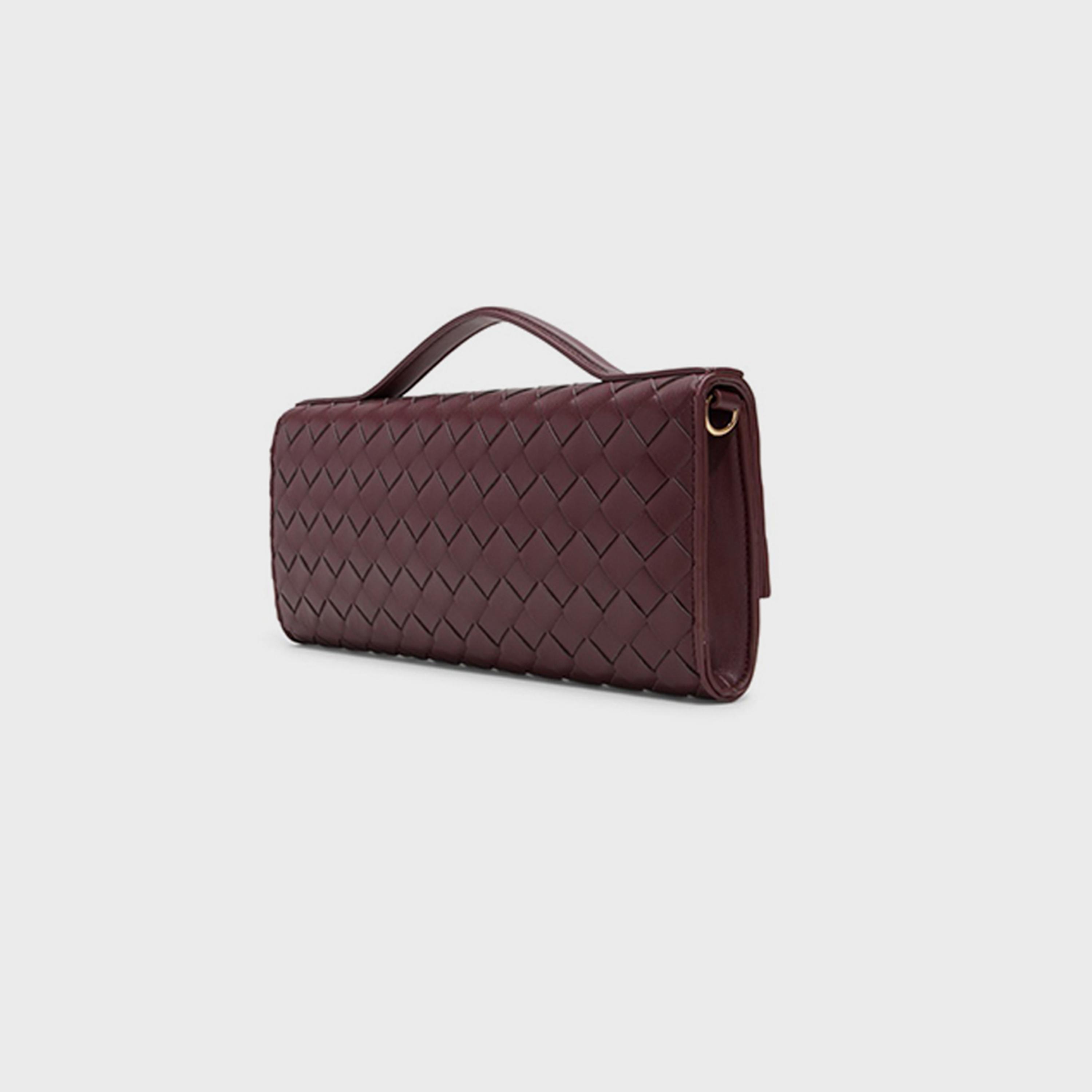 كول ات سبرينغ- شنطة يد منقوشة غطاء قلاب مقبض علوي | 29 × 18 × 5 سم-women-bagsandwallets-handbags-image-2