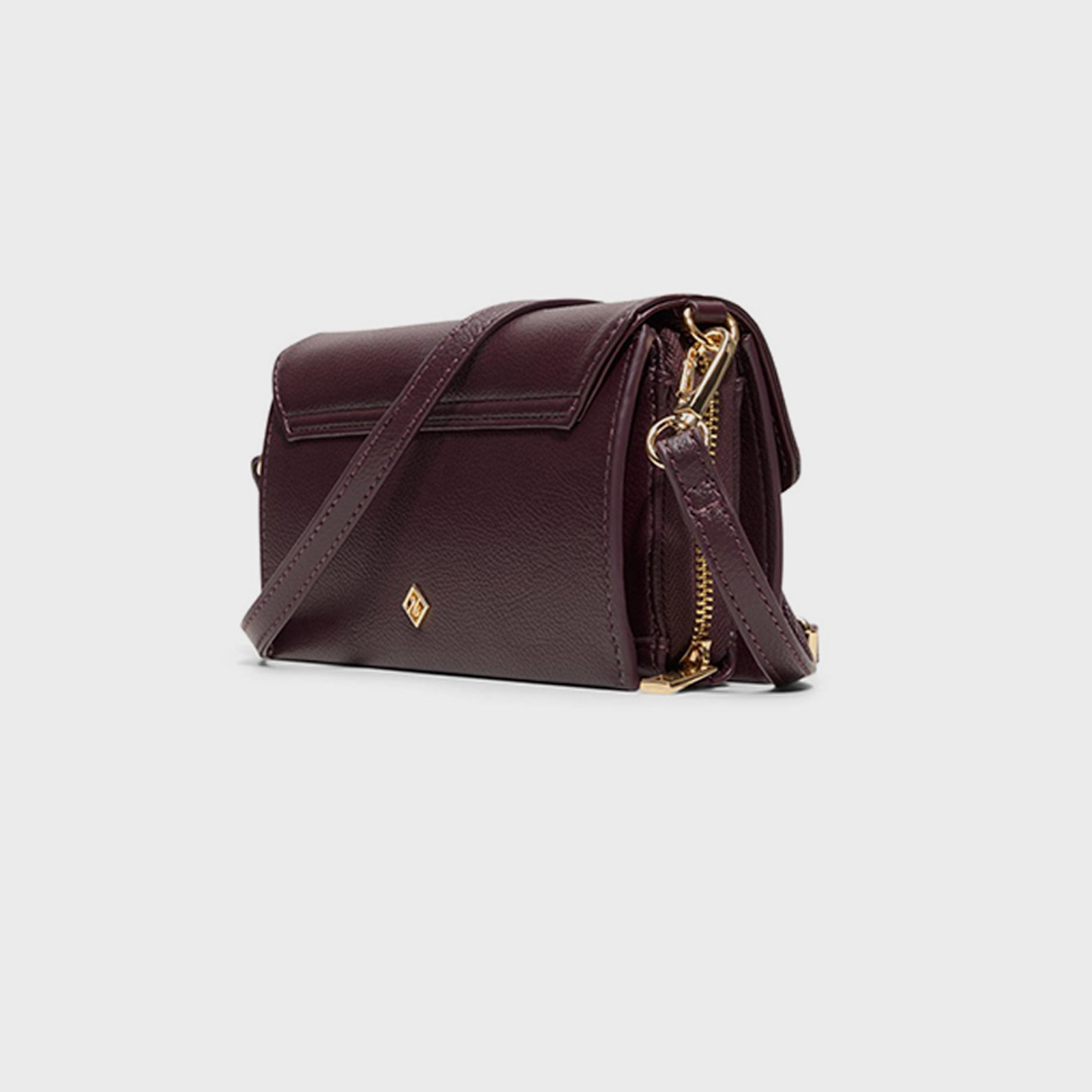 كول ات سبرينغ- شنطة صدر منقوشة غطاء قلاب وحزام قابل للتعديل | 20 × 13 × 4 سم-women-bagsandwallets-handbags-image-2