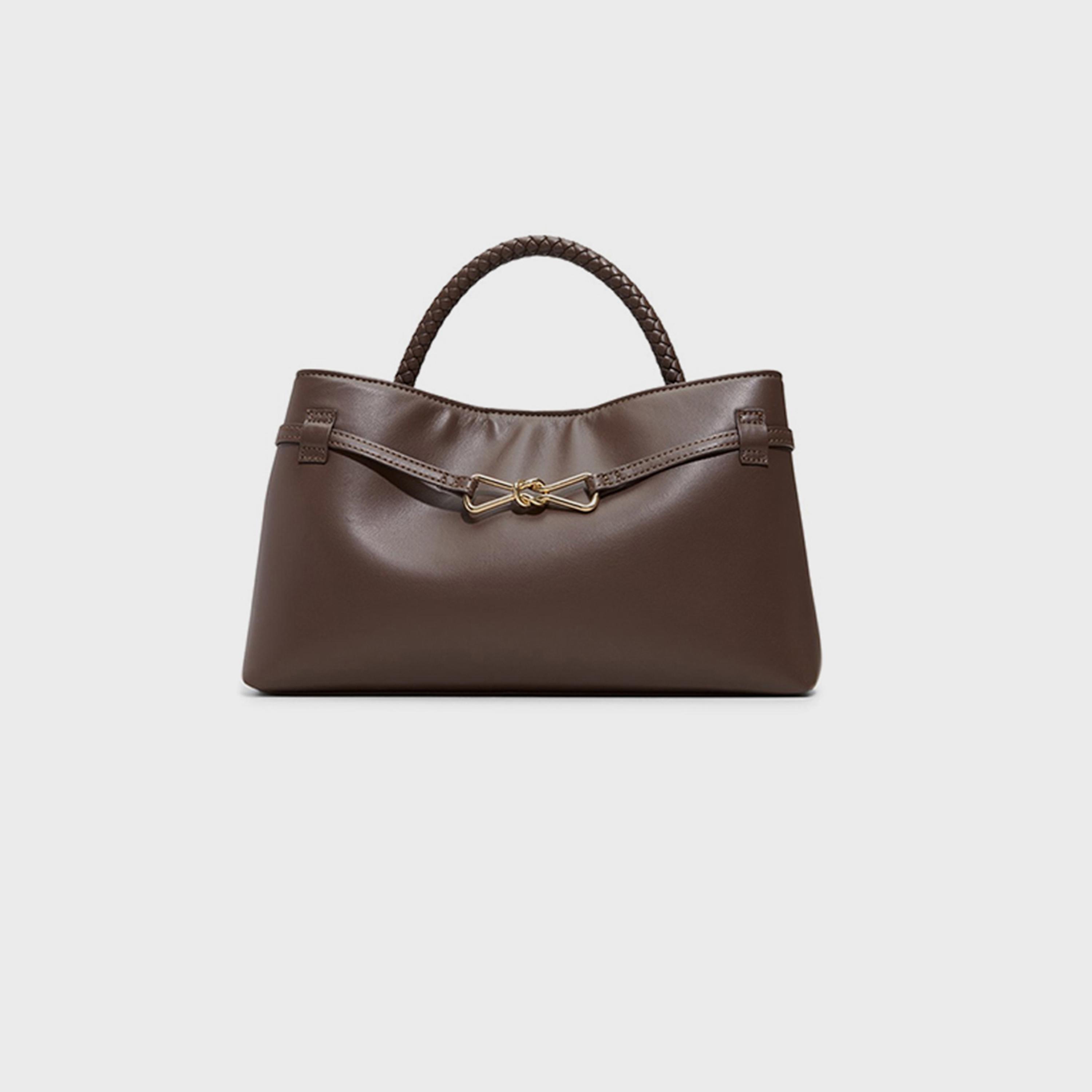 كول ات سبرينغ- شنطة كتف سادة إغلاق مغناطيسي مقبض علوي | 30 × 27 × 8 سم-women-bagsandwallets-handbags-image-1