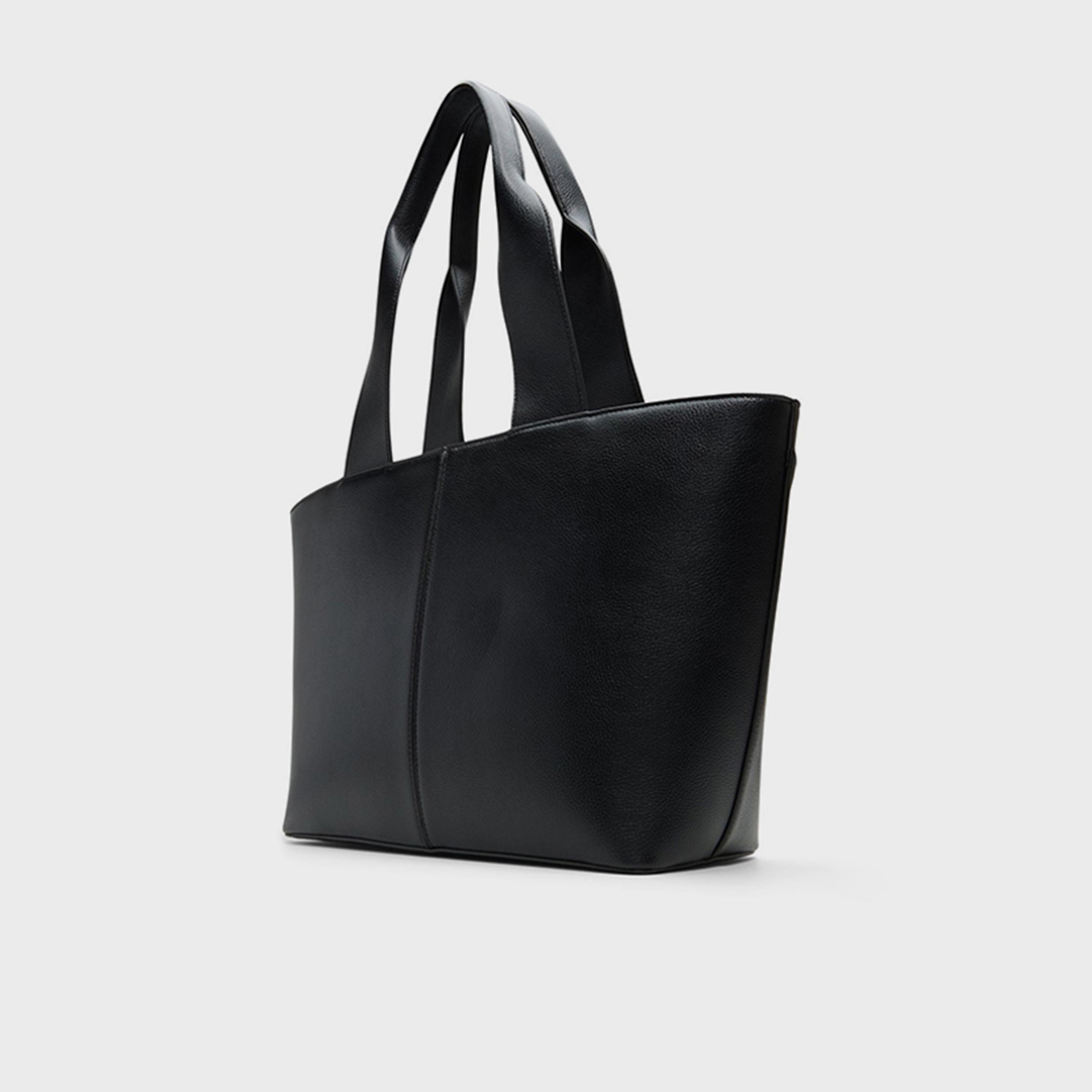 كول ات سبرينغ- شنطة توت منقوشة إغلاق بسحاب مقبض مزدوج | 49 × 36 × 16 سم-women-bagsandwallets-handbags-image-2