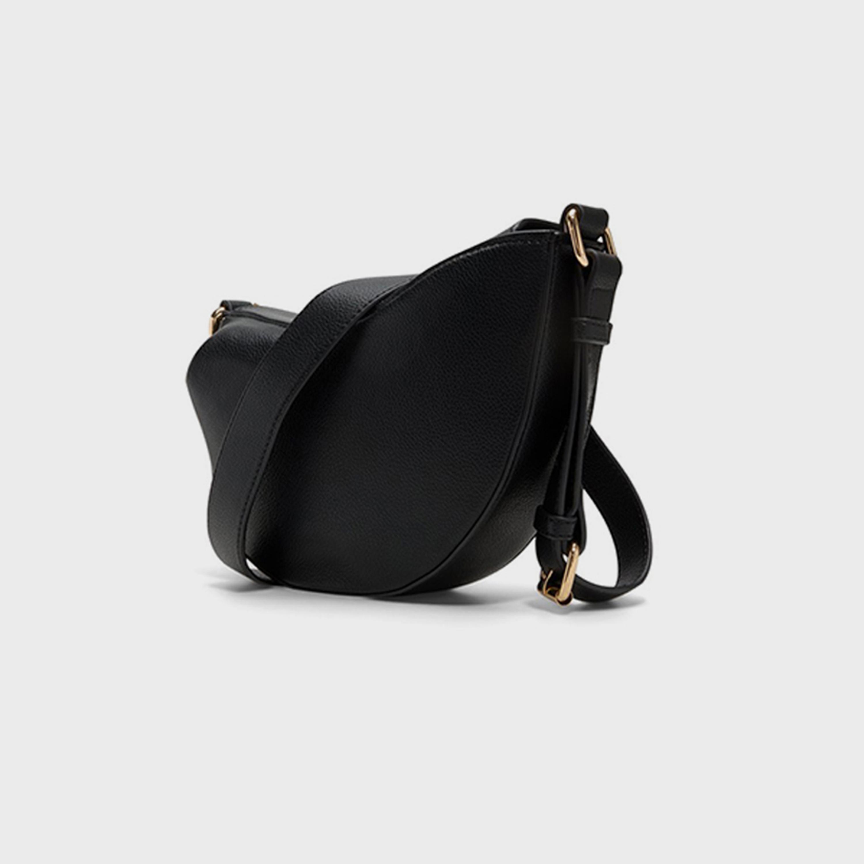 كول ات سبرينغ- شنطة كروس منقوشة إغلاق مغناطيسي وحزام قابل للتعديل | 26 × 22 × 11 سم-women-bagsandwallets-handbags-image-8