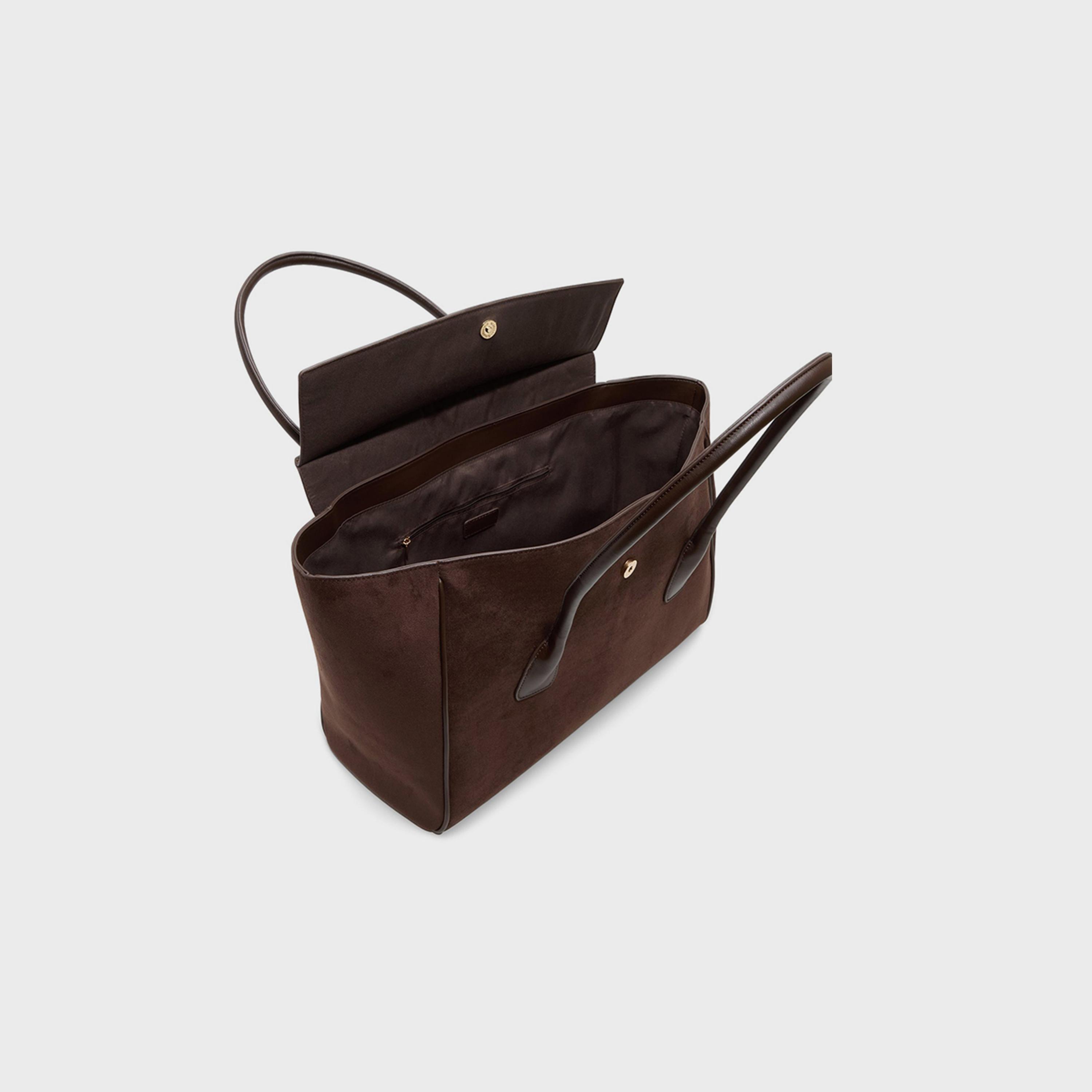 Call it Spring Josiie Double Handle Shoulder Bag with Flap Closure | 55 x 34 x 14 cm-women-bagsandwallets-handbags-image-3