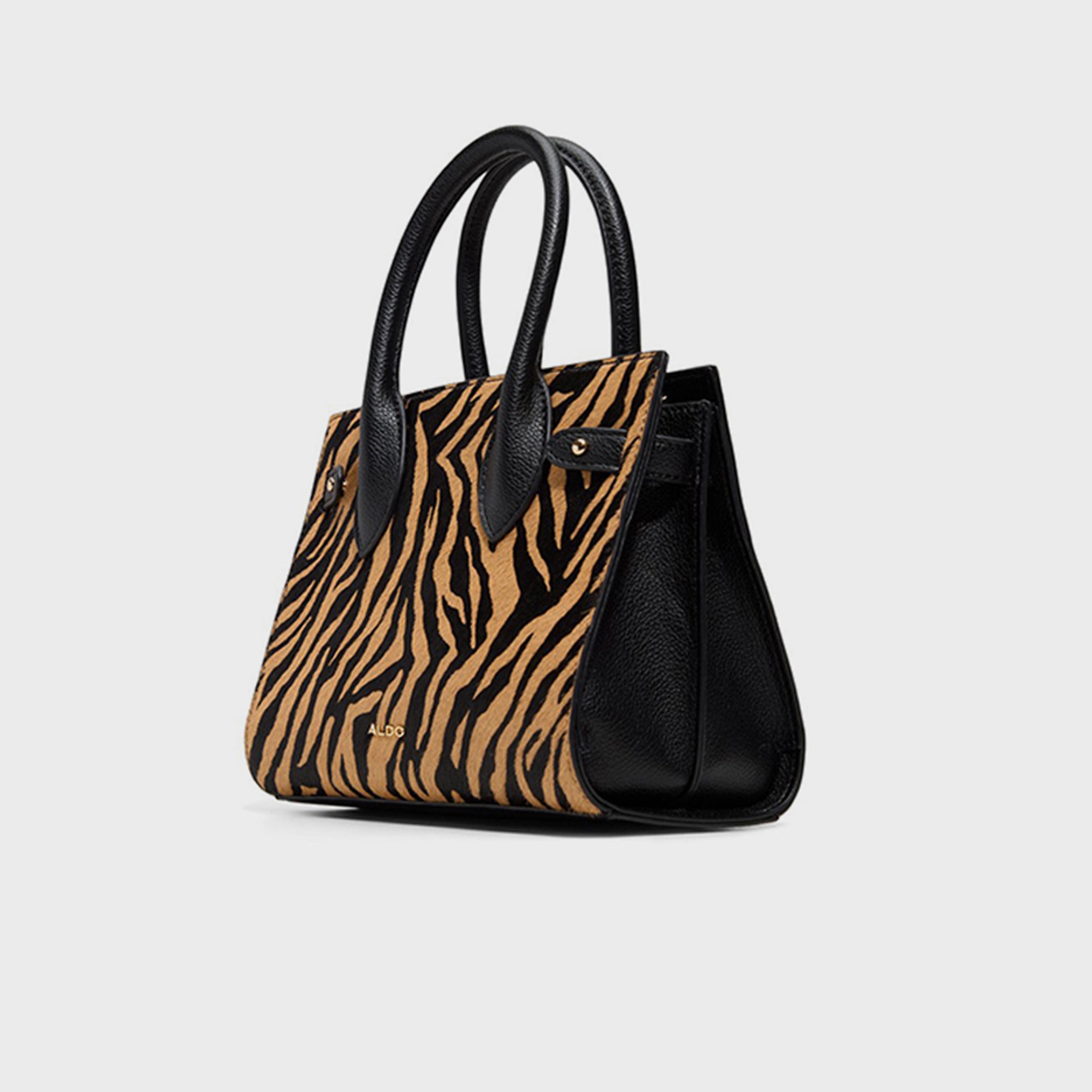 ألدو- شنطة توت طبعة حيوانات إغلاق علوي مفتوح مقبض مزدوج | 28 × 22 × 12 سم-women-bagsandwallets-handbags-image-2