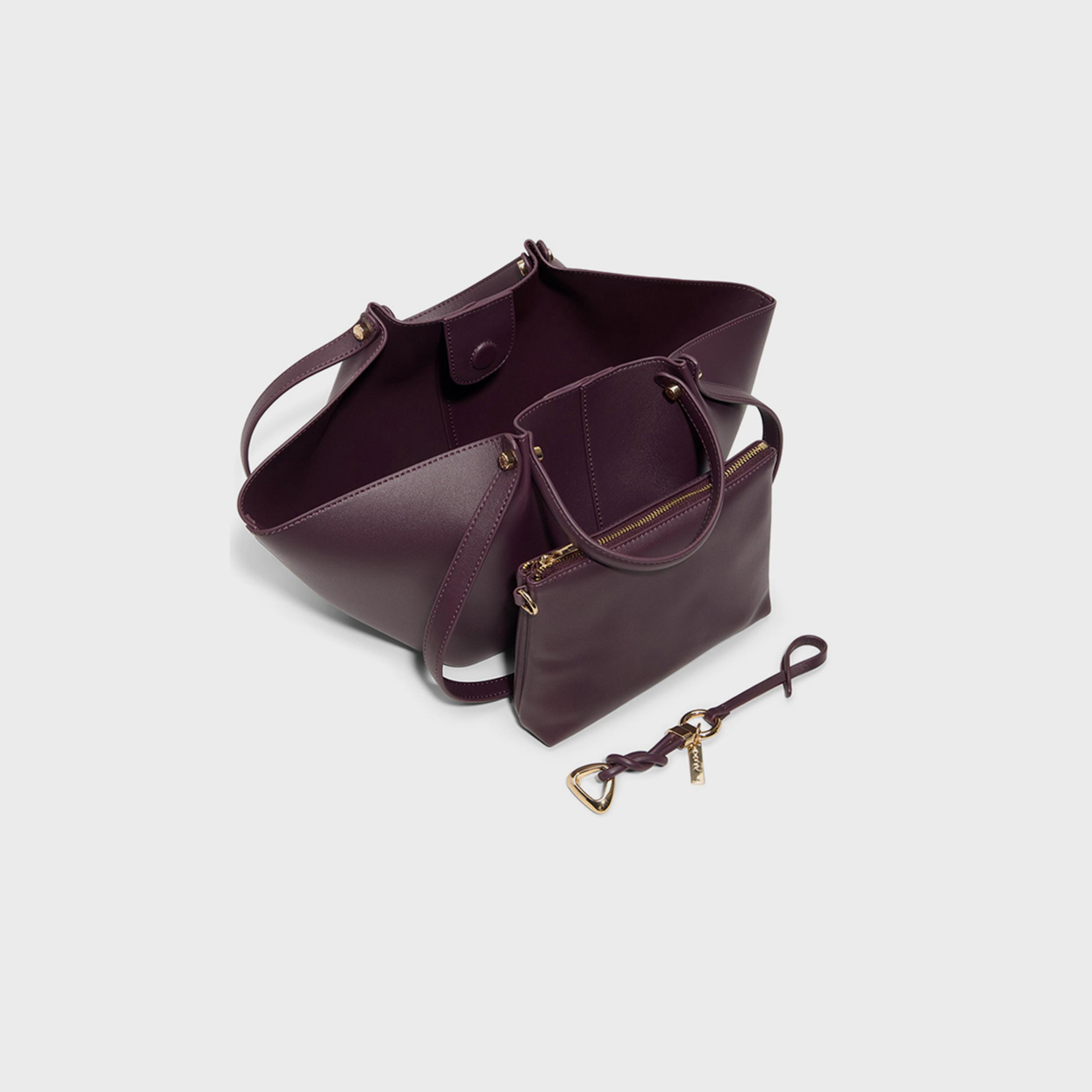 ألدو- شنطة كتف سادة إغلاق مغناطيسي مقبض مزدوج | 41 × 25 × 15 سم-women-bagsandwallets-handbags-image-3