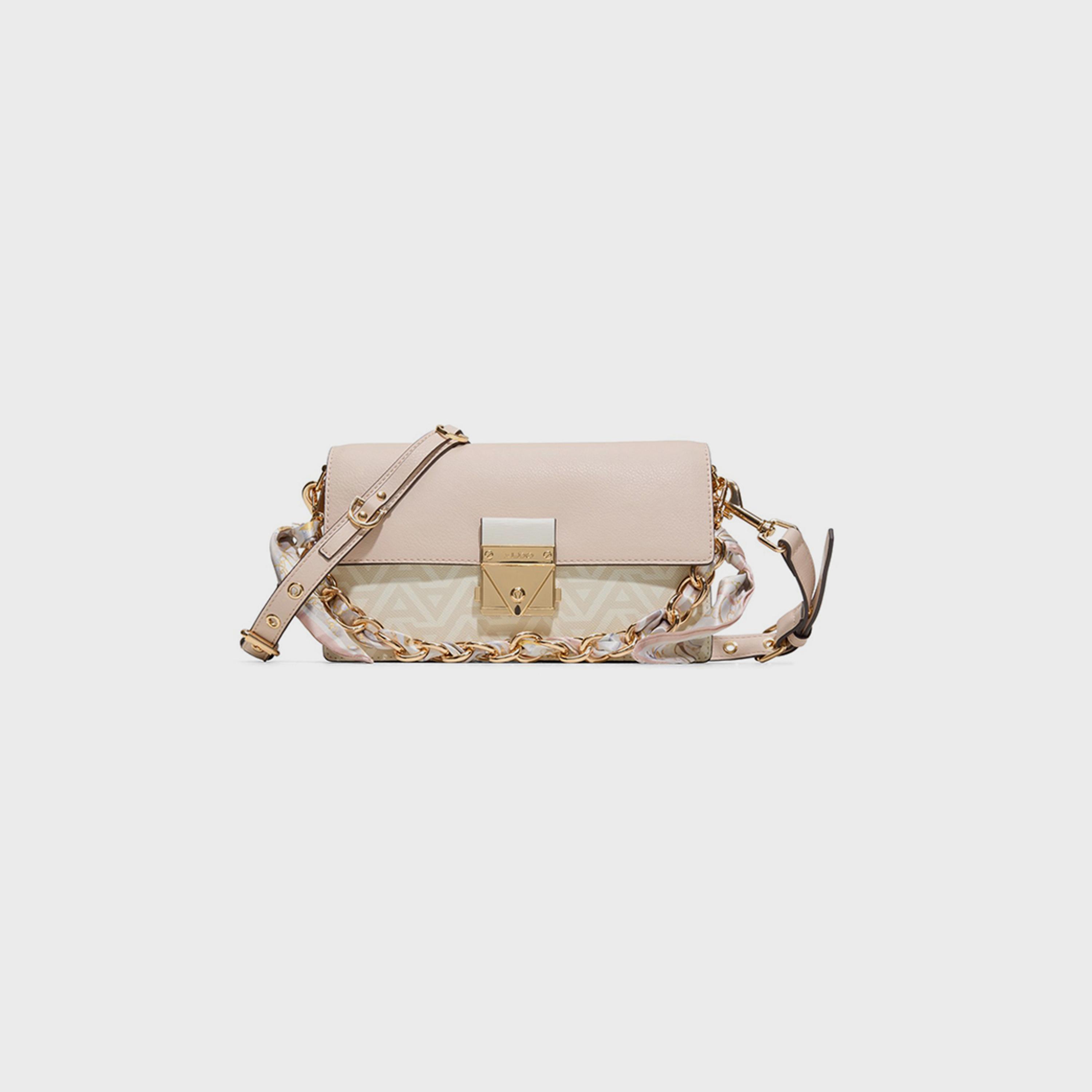 ألدو- شنطة كروس أحرف مونوغرام غطاء قلاب وحزام سلسلة | 26 × 16 × 10 سم-women-bagsandwallets-handbags-image-1