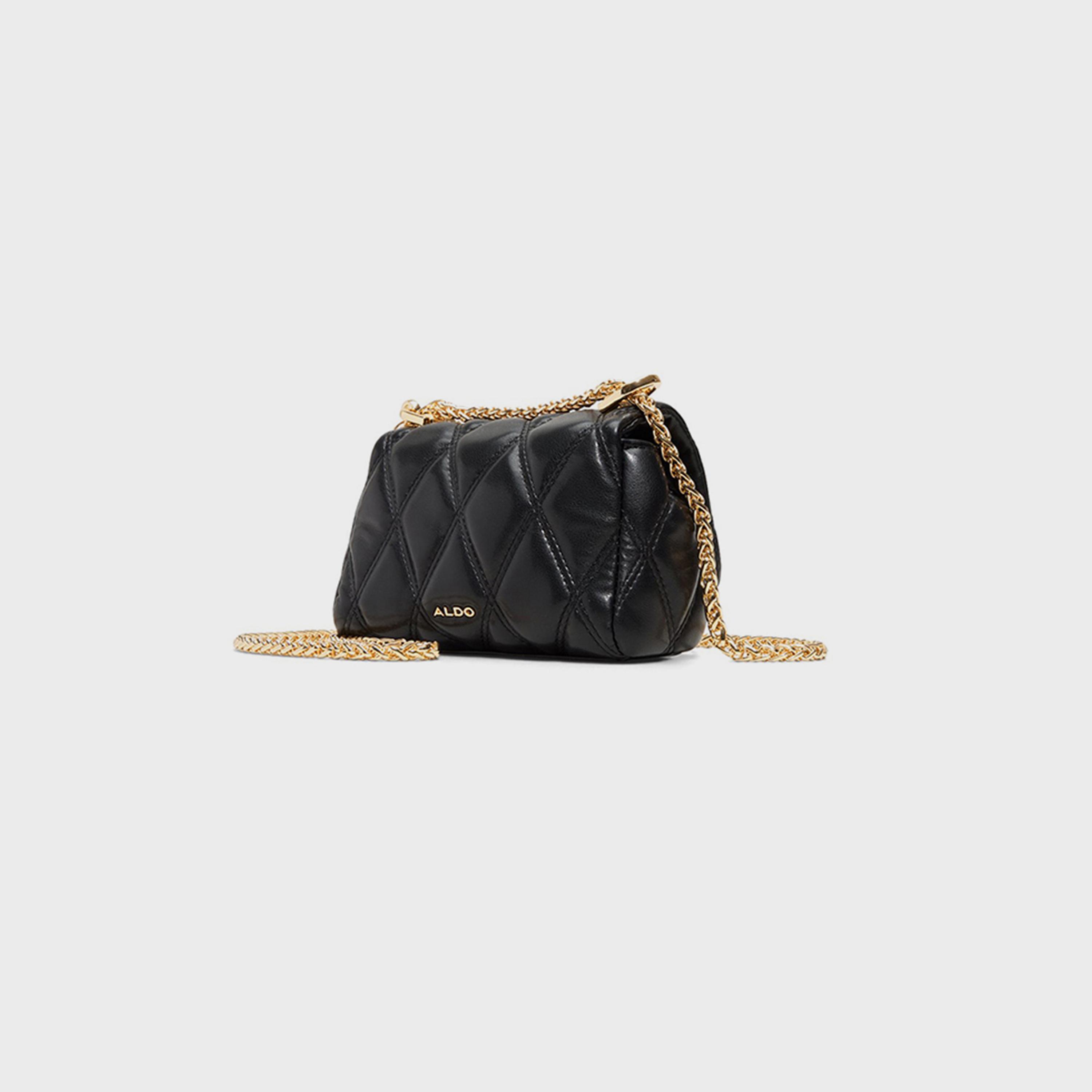 ألدو- شنطة كروس مبطنة قفل لولبي وحزام سلسلة Twist | 17 × 15 × 8 سم-women-bagsandwallets-handbags-image-2
