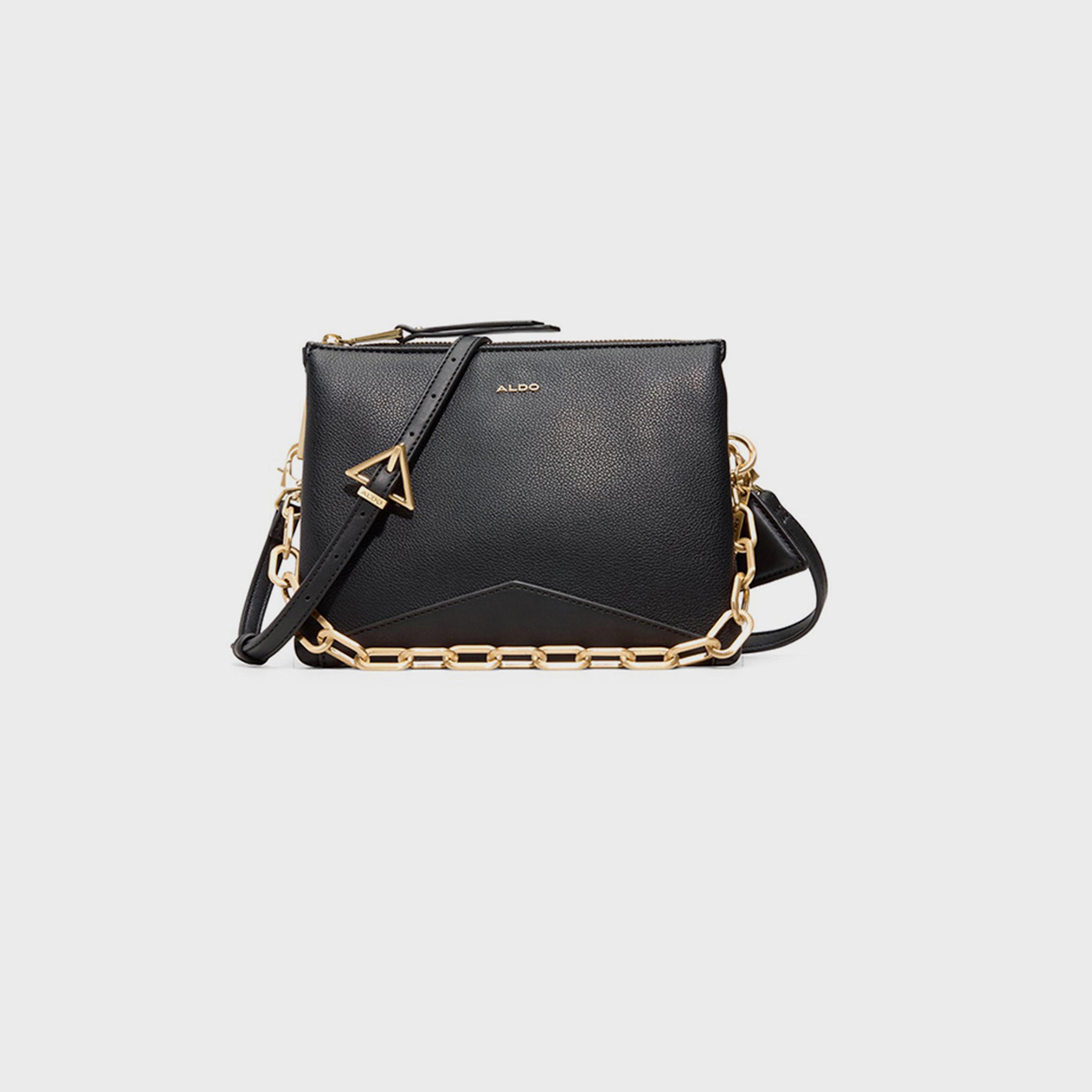 ألدو- شنطة كروس منقوشة إغلاق بسحاب وحزام قابل للتعديل | 26 × 20 × 5 سم-women-bagsandwallets-handbags-image-1