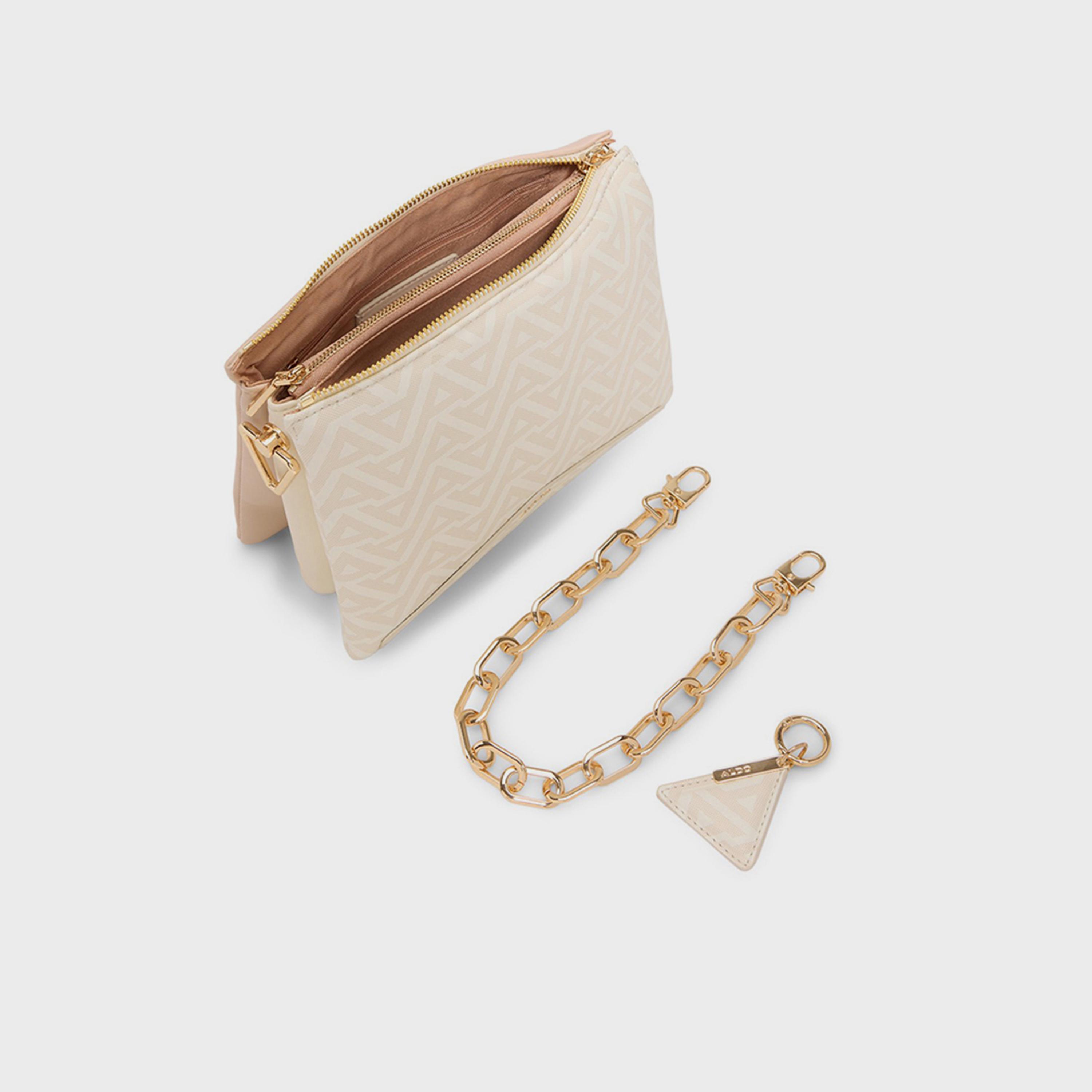 ألدو- شنطة كروس منقوشة إغلاق بسحاب وحزام قابل للتعديل | 26 × 20 × 5 سم-women-bagsandwallets-handbags-image-6