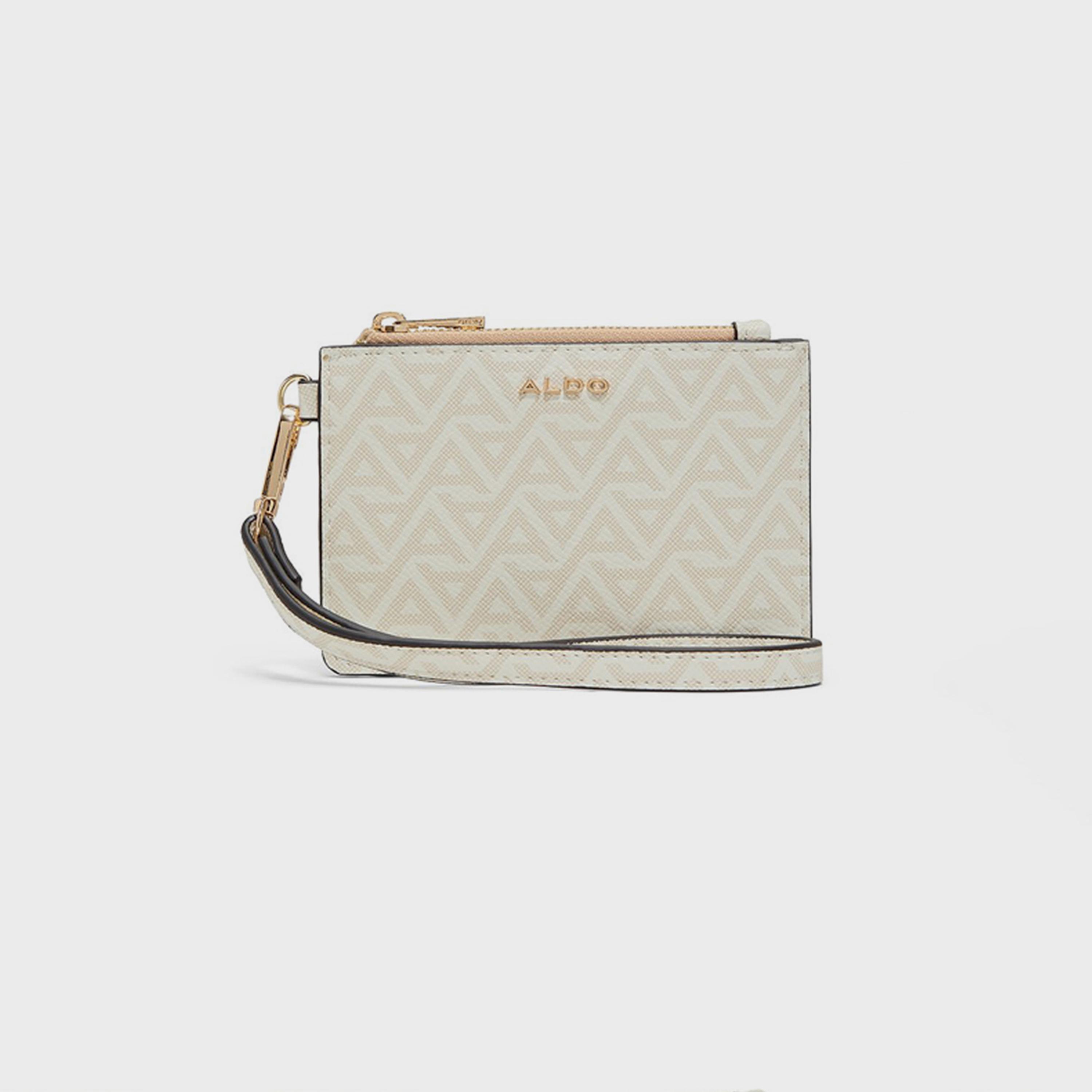 ألدو- محفظة منقوشة إغلاق بسحاب | 14 × 10 × 1 سم-women-bagsandwallets-wallets-image-1
