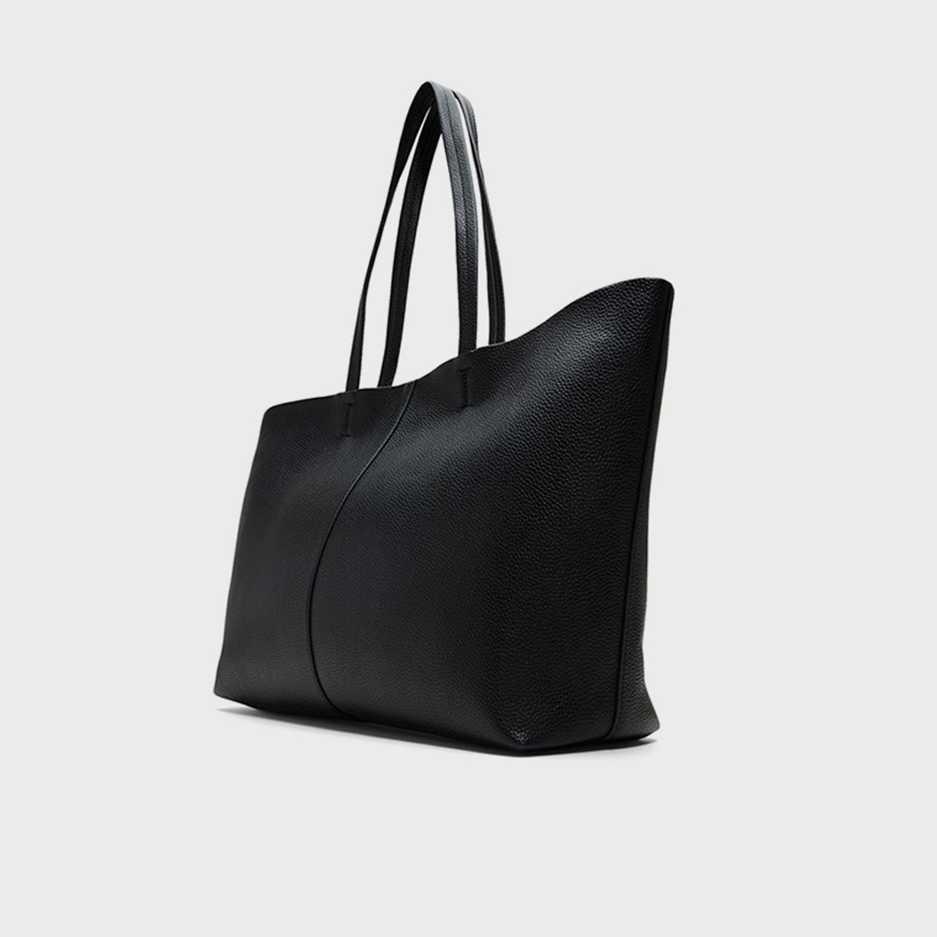 كول ات سبرينغ- شنطة توت سادة إغلاق بسحاب مقبض مزدوج | 55 × 30 × 13 سم-women-bagsandwallets-handbags-image-2
