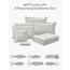 DONETELLA Striped 8-Piece Super King Comforter Set - 240x260 cm-InfluencerCodes_Ramadan26_All_20012026-image-4