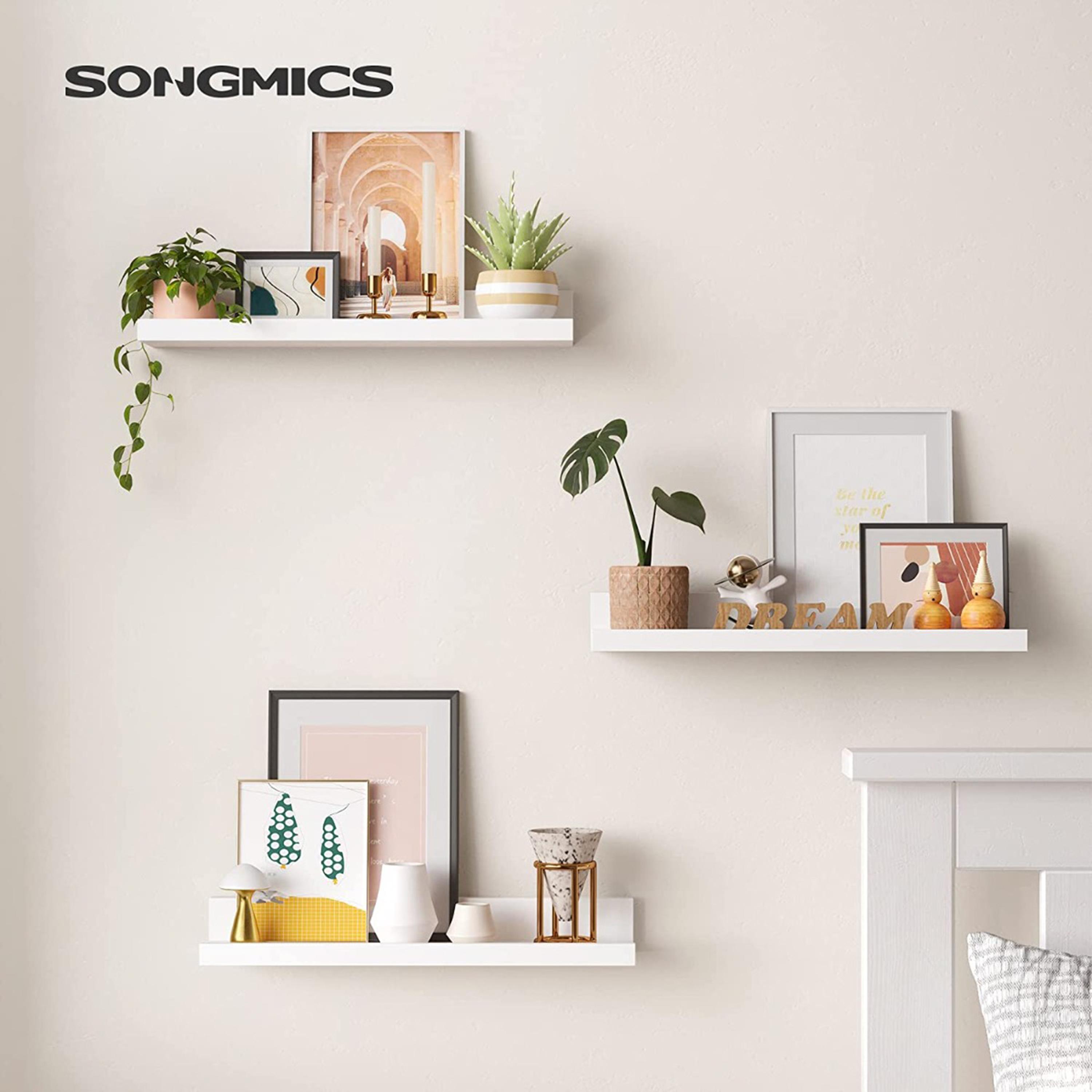 Songmics Wall Shelf - Set of 3