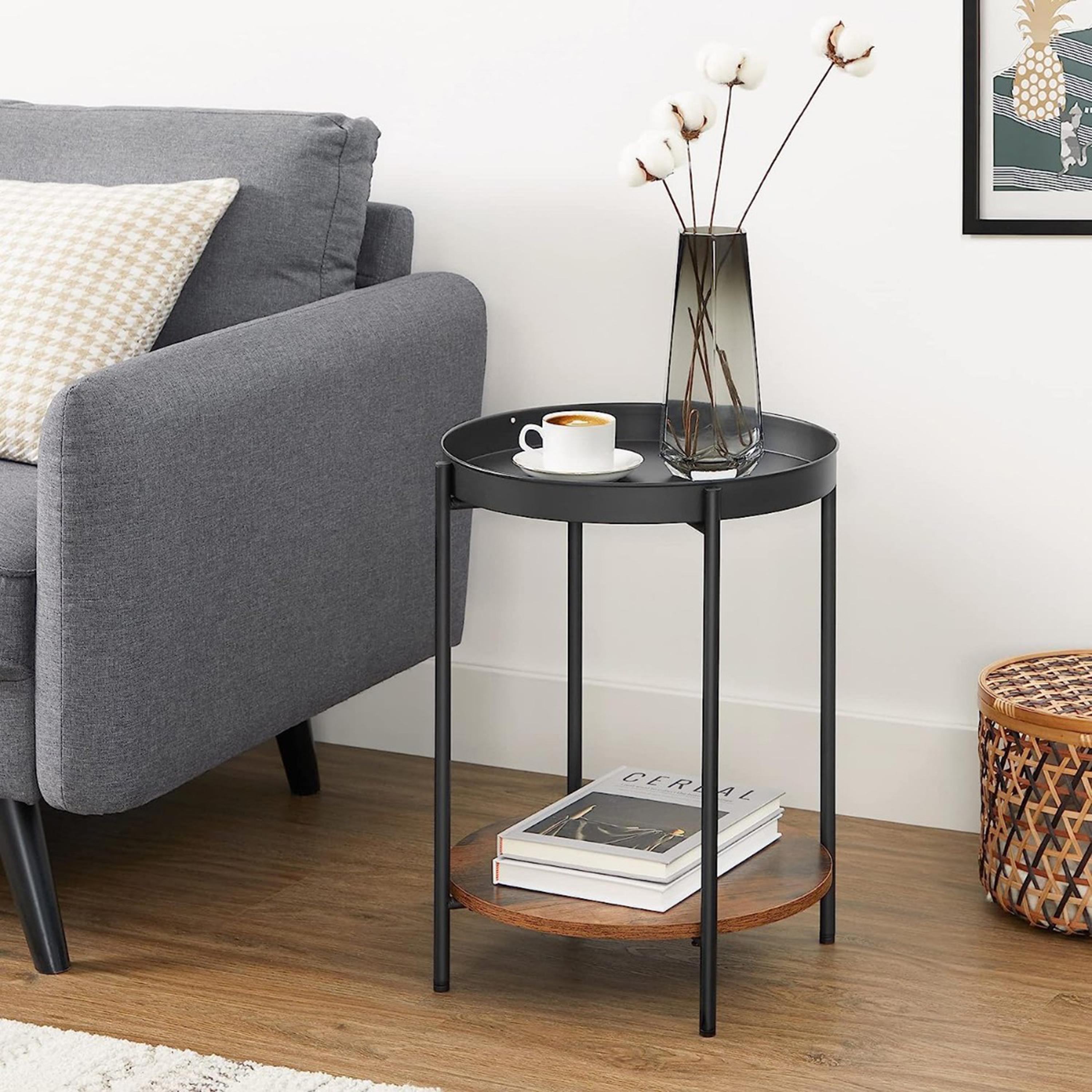 Vasagle Wooden Top Side Table