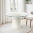 Studio Obliq Willow 4-Seater Glass Top Dining Table-InfluencerCodes_Ramadan26_All_20012026-image-1