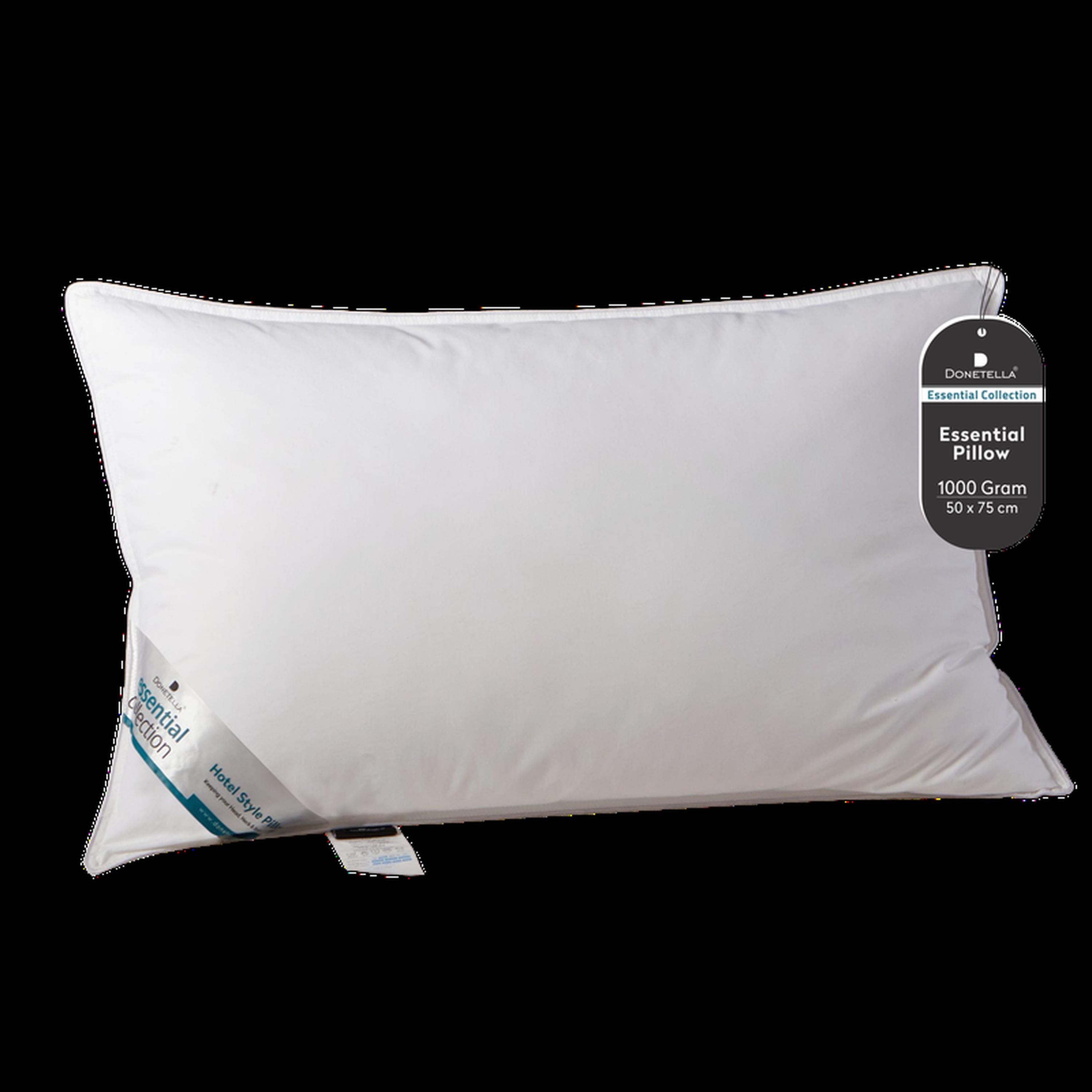 Luxury Down Alternative Filling Microfibre Top Hotel Pillow - 75x50 cms-household-bedding-pillows-image-1